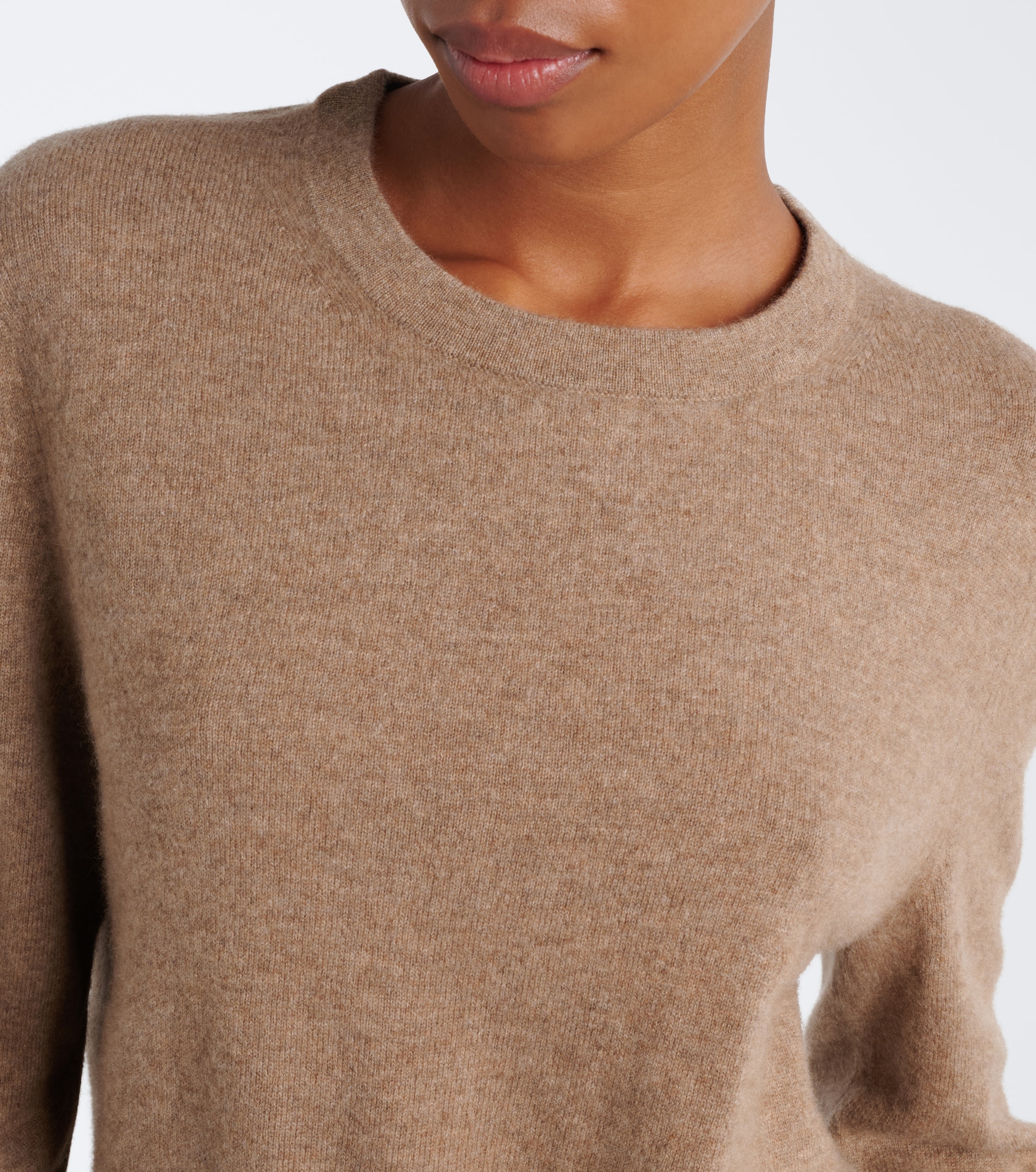 Jacques Wei Jacques Wei Wool-trimmed cashmere sweater