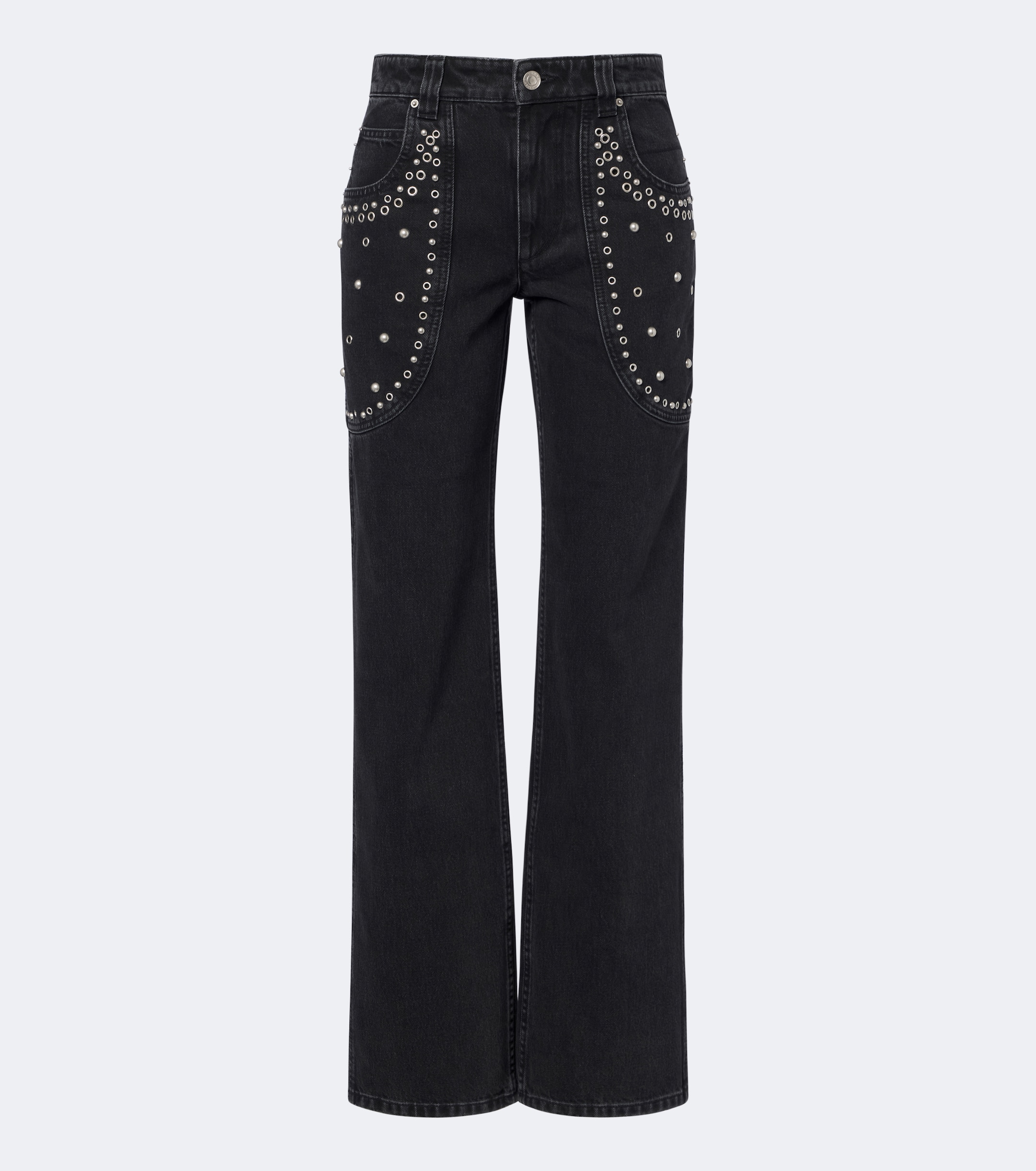 Marant Étoile Marant Etoile Silka studded boot-cut jeans