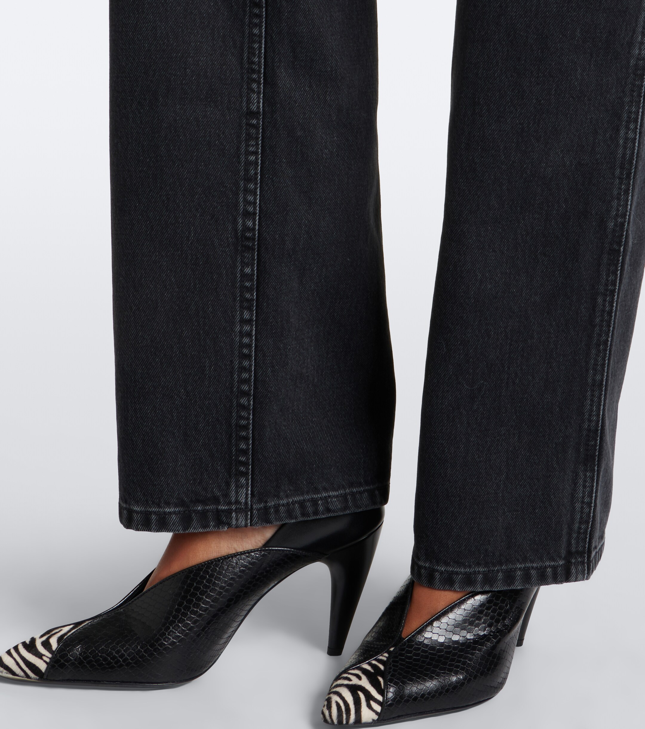 Marant Étoile Marant Etoile Silka studded boot-cut jeans