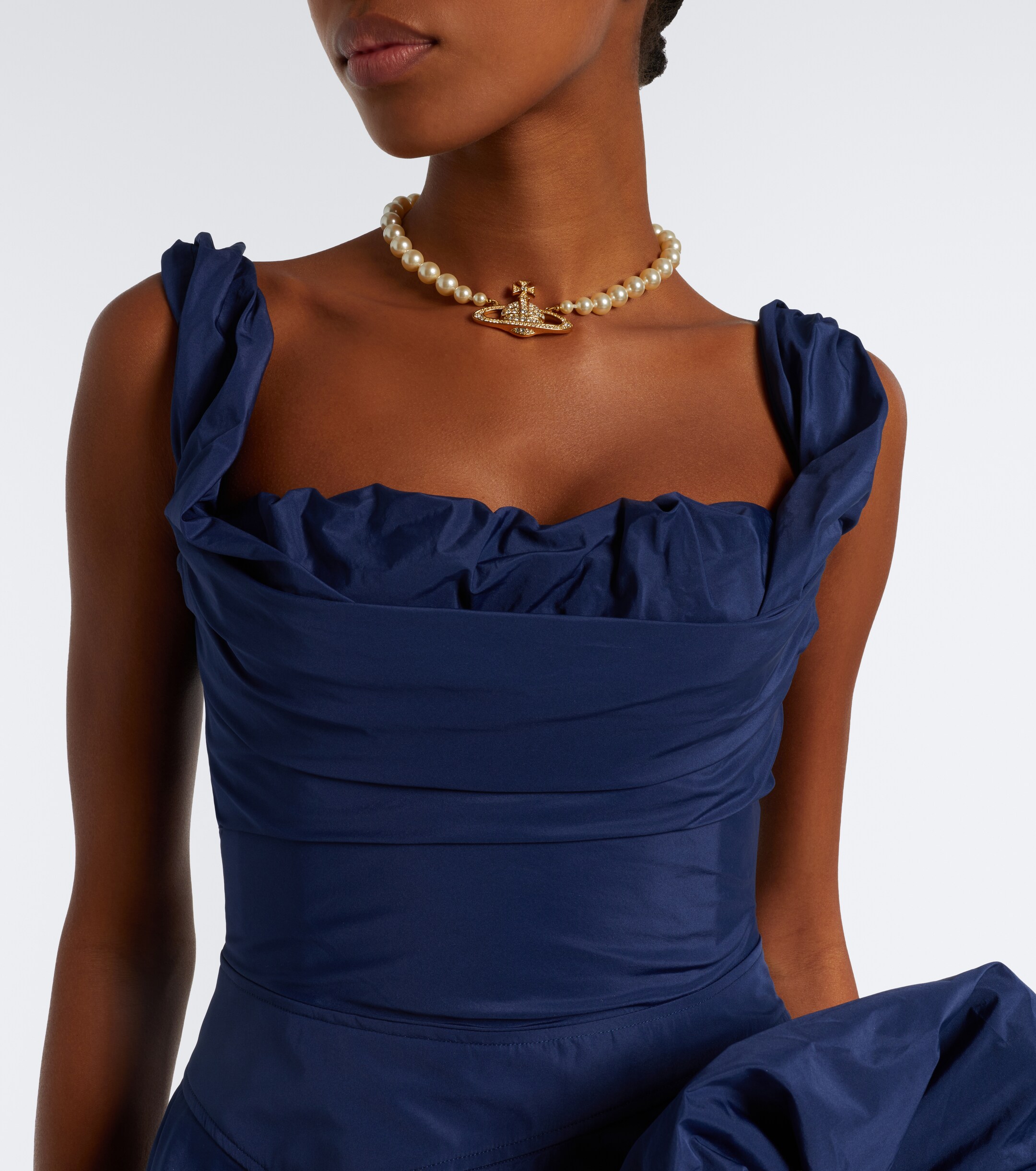 Vivienne Westwood Vivienne Westwood Chichi draped taffeta corset dress