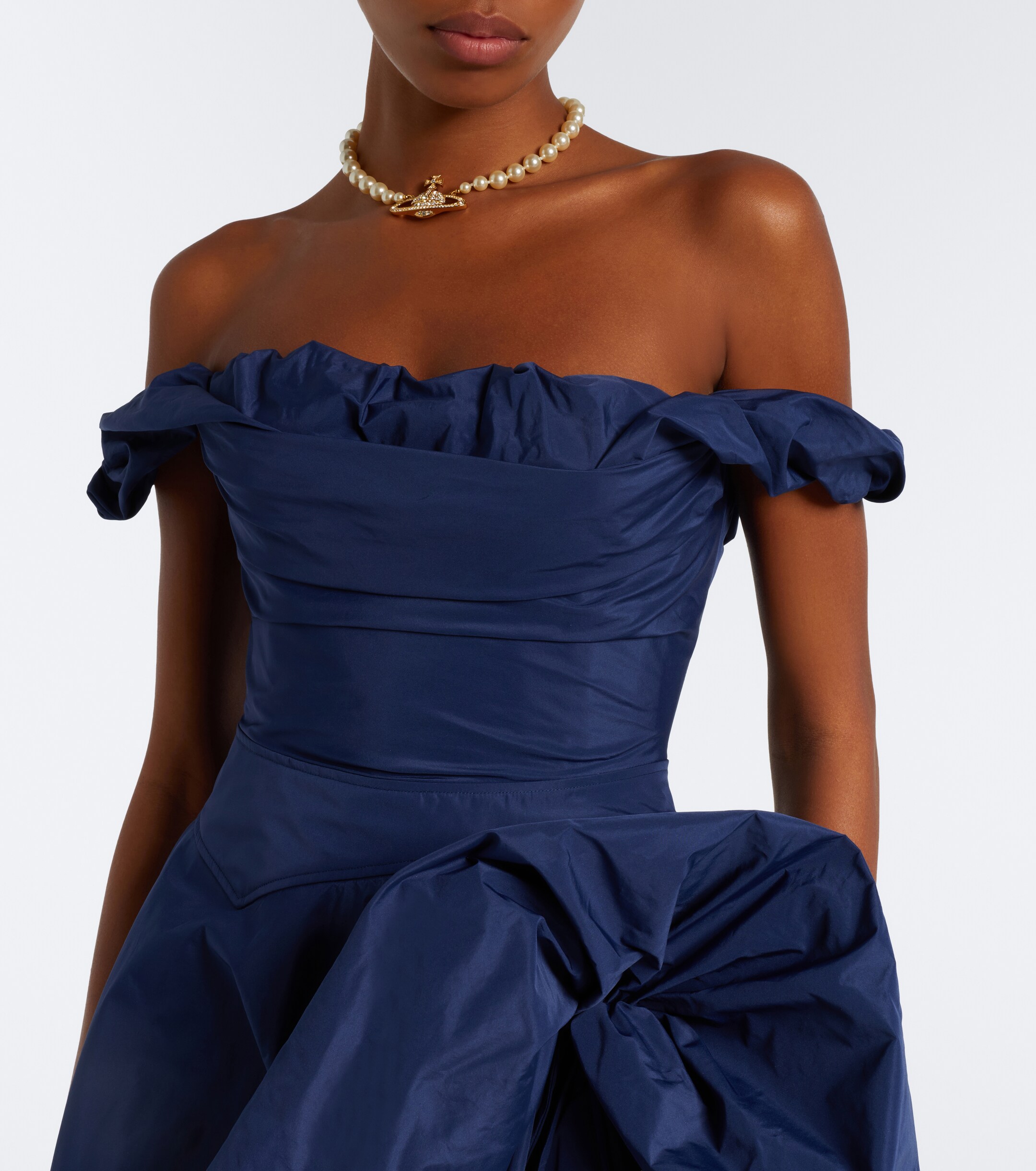 Vivienne Westwood Vivienne Westwood Chichi draped taffeta corset dress