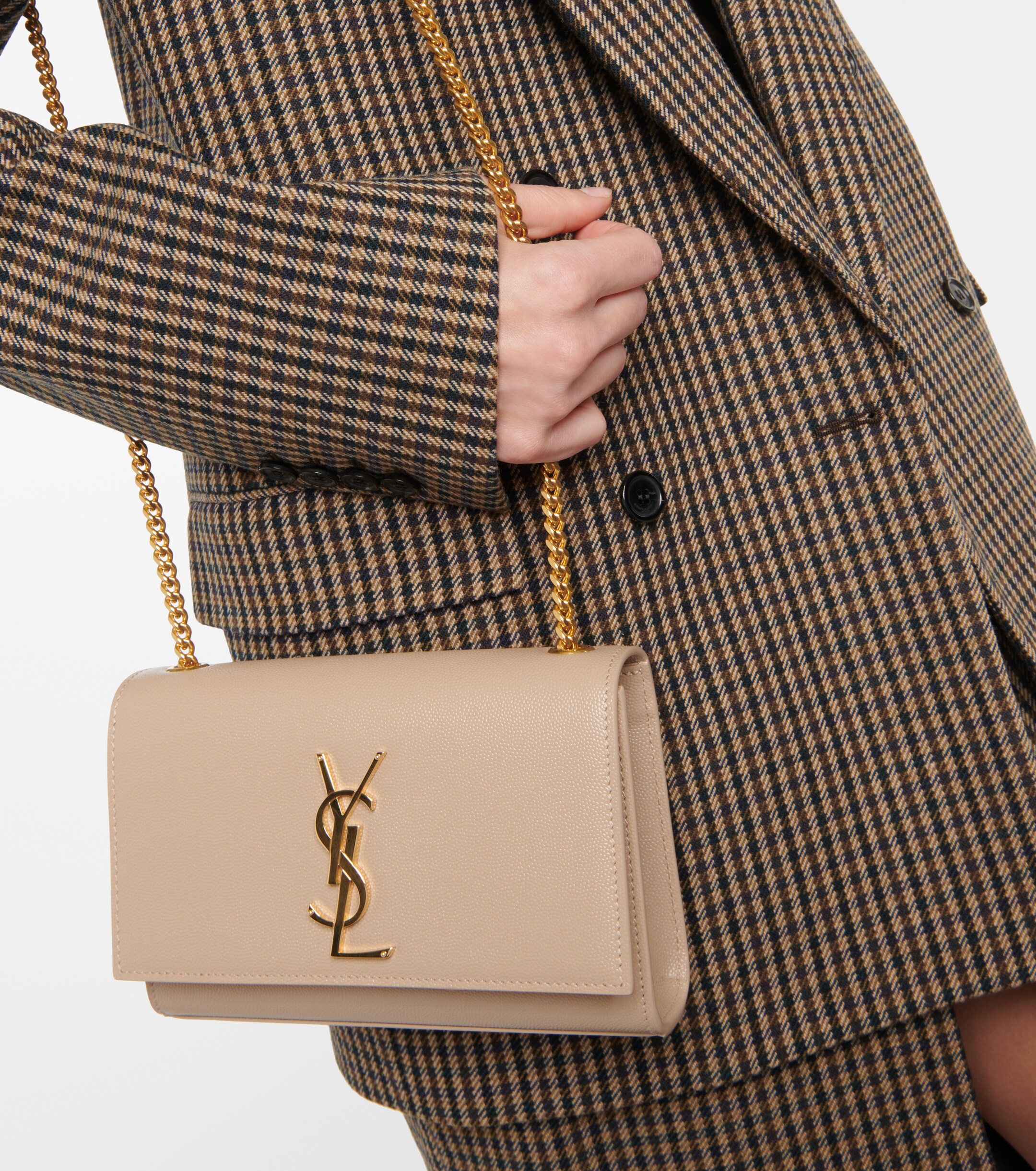 Saint Laurent Kate Small leather shoulder bag