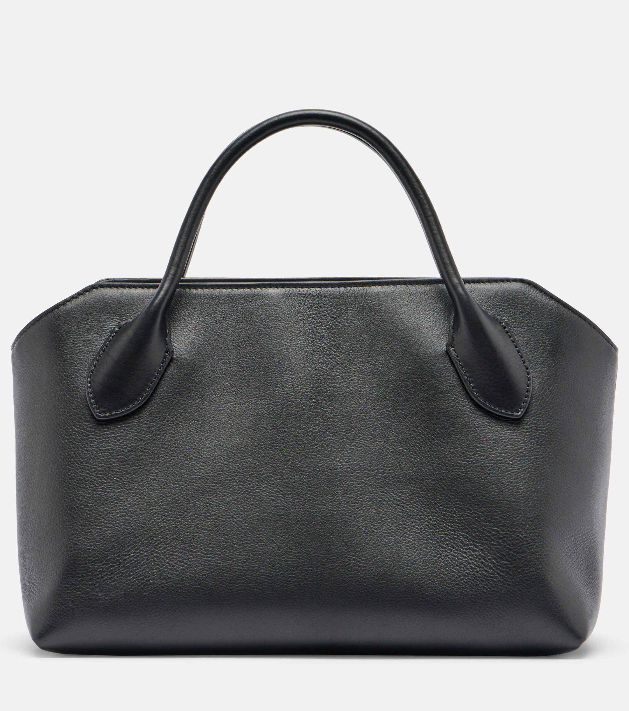 The Row Terrasse Medium leather top-handle bag