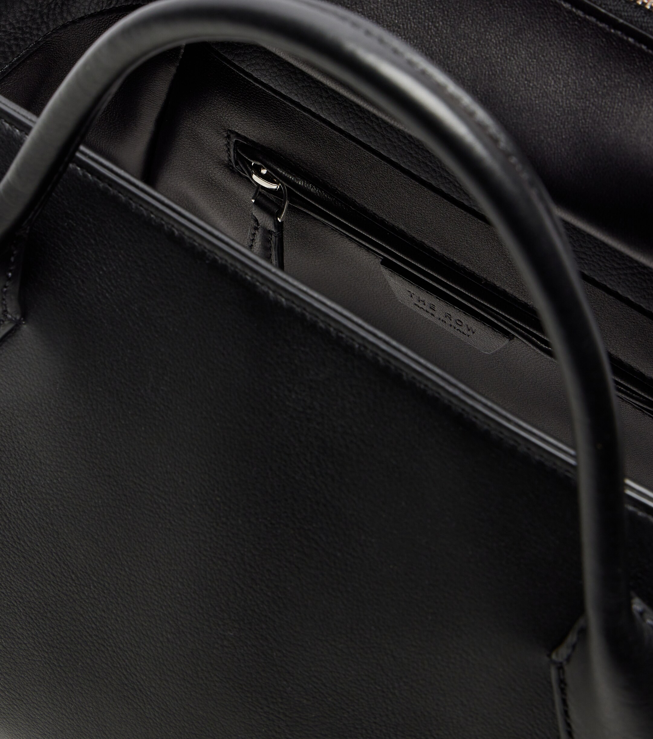The Row Terrasse Medium leather top-handle bag