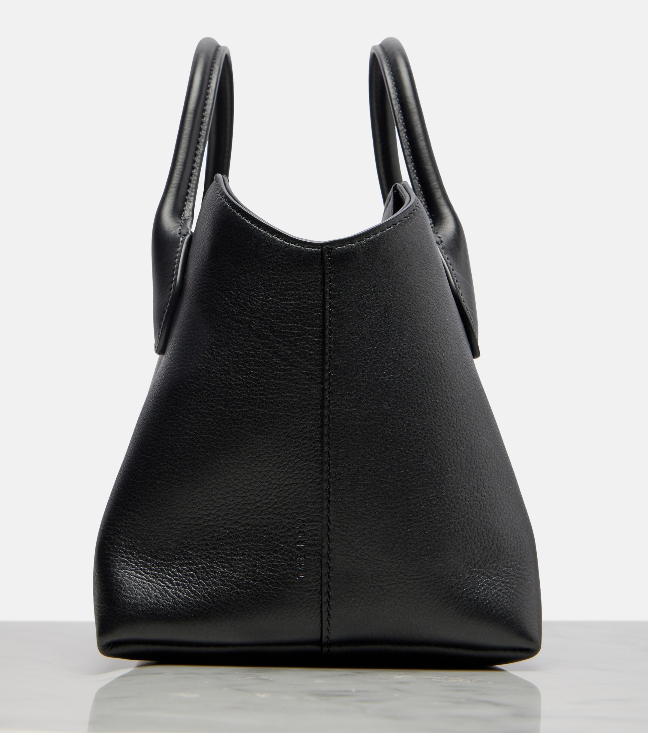 The Row Terrasse Medium leather top-handle bag