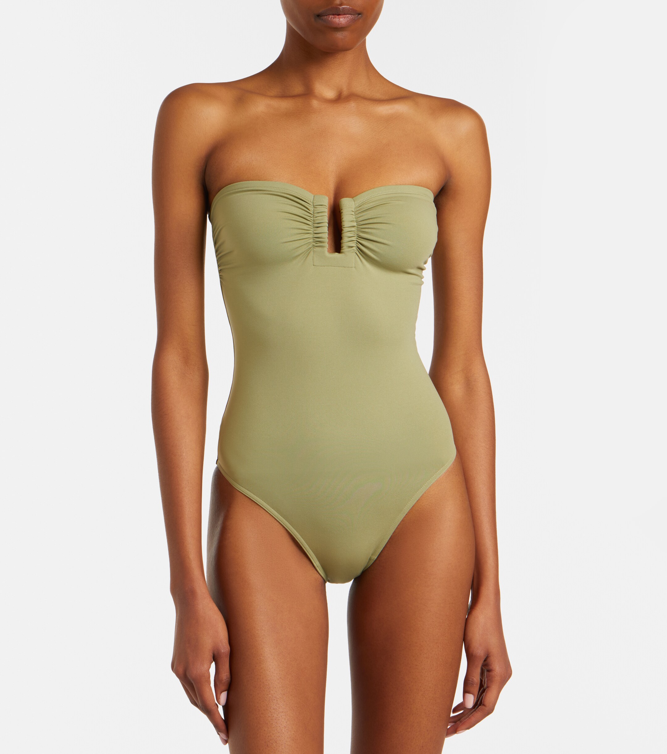 Eres Eres Cassiopée gathered swimsuit