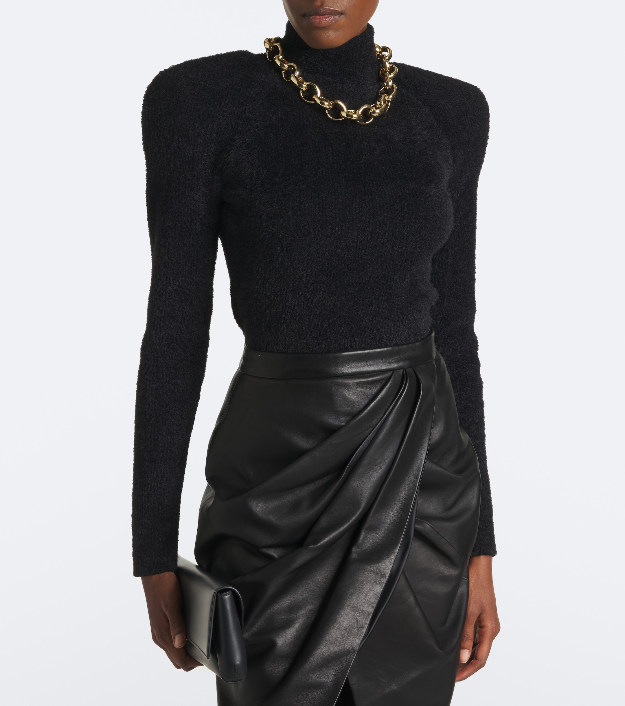 Balmain Balmain Knitted turtleneck sweater