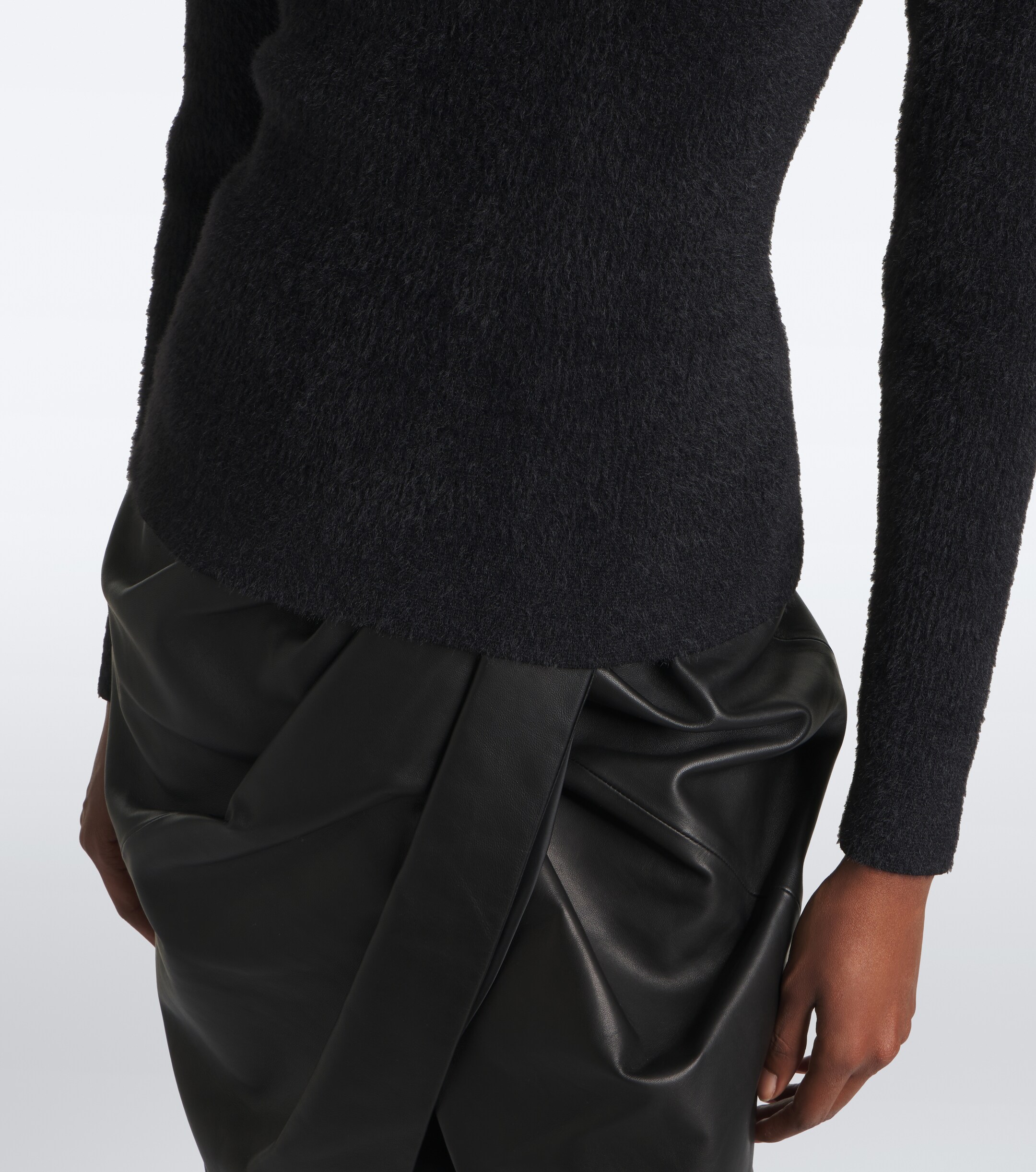 Balmain Balmain Knitted turtleneck sweater