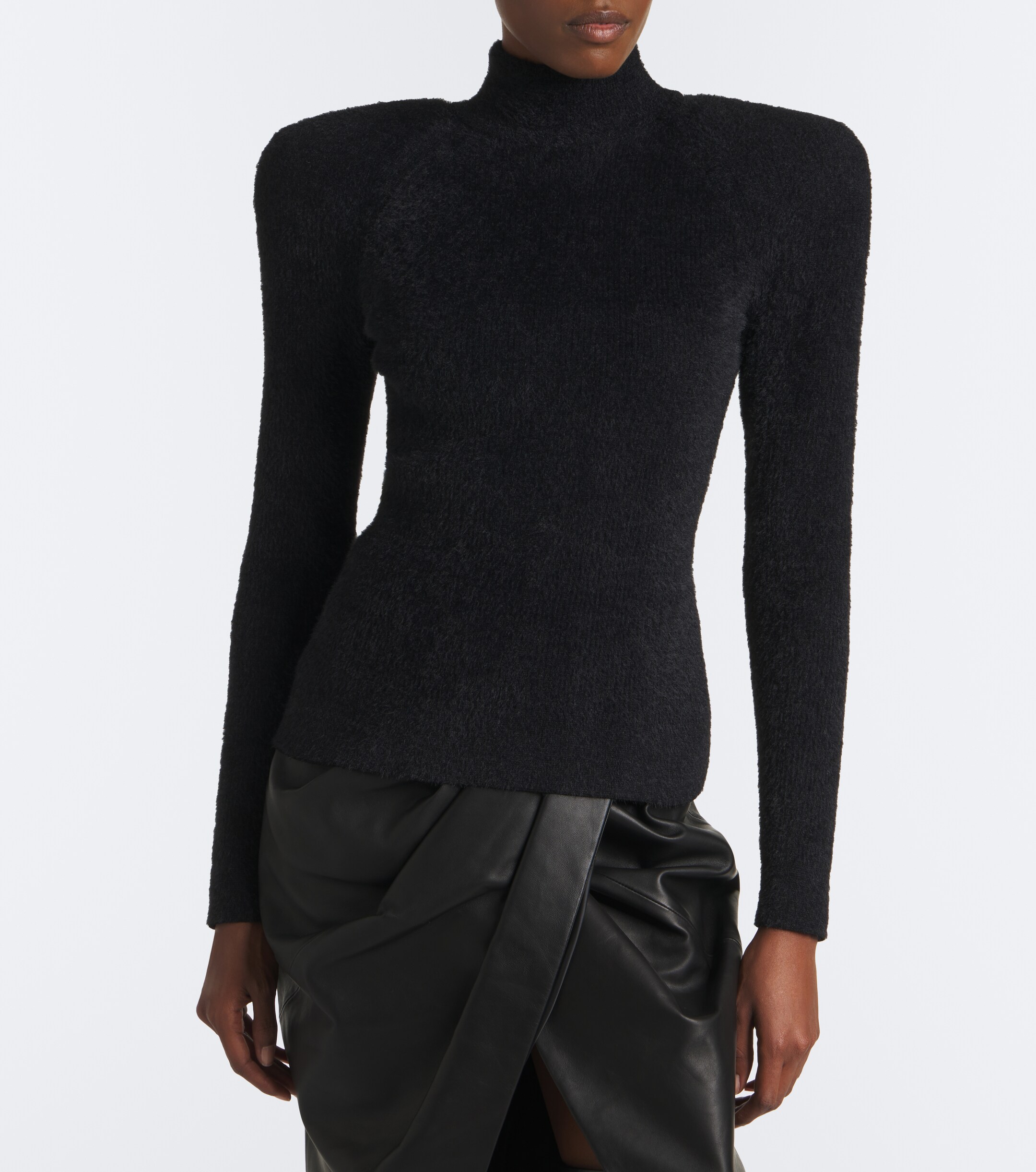 Balmain Balmain Knitted turtleneck sweater
