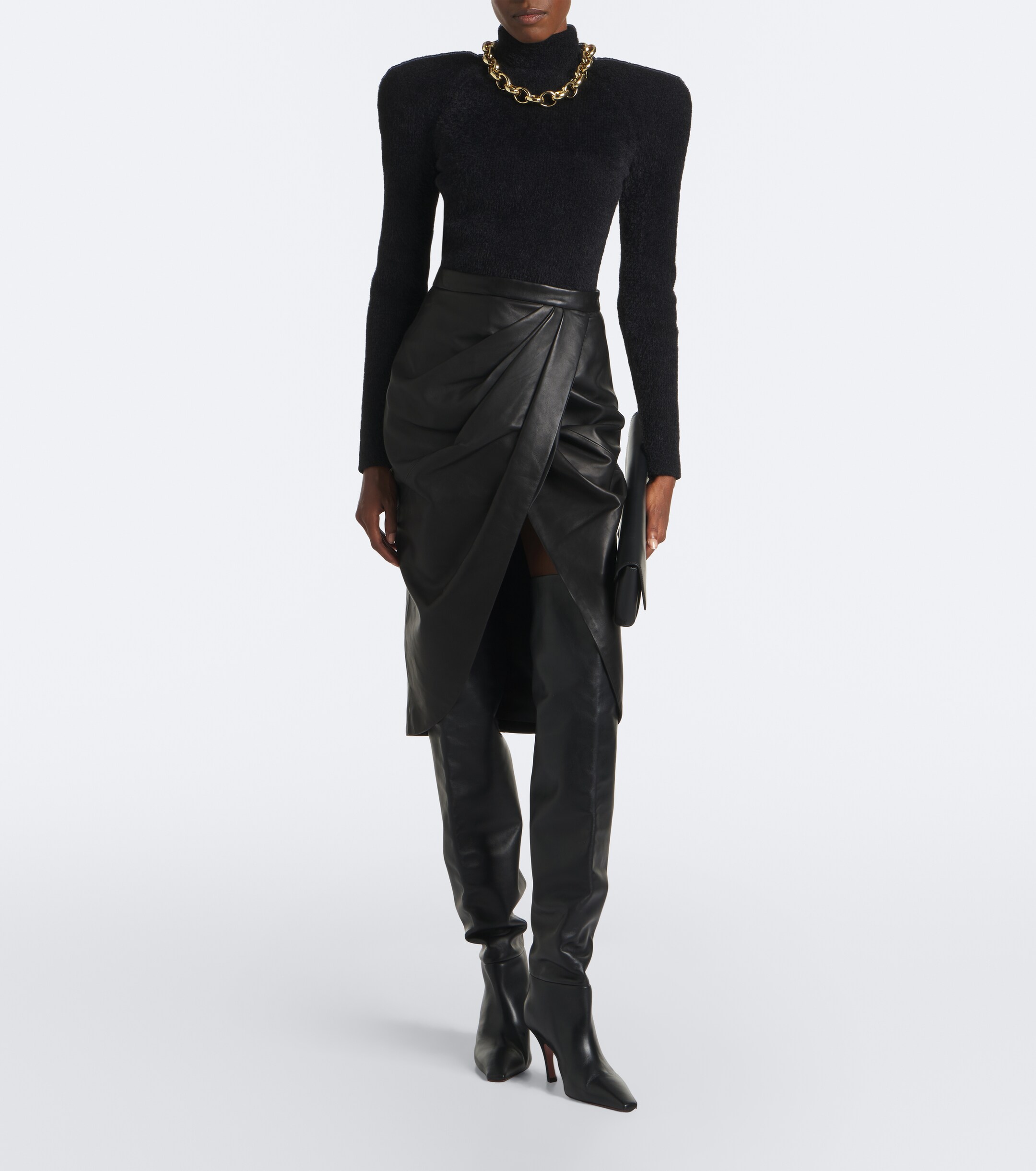 Balmain Balmain Knitted turtleneck sweater