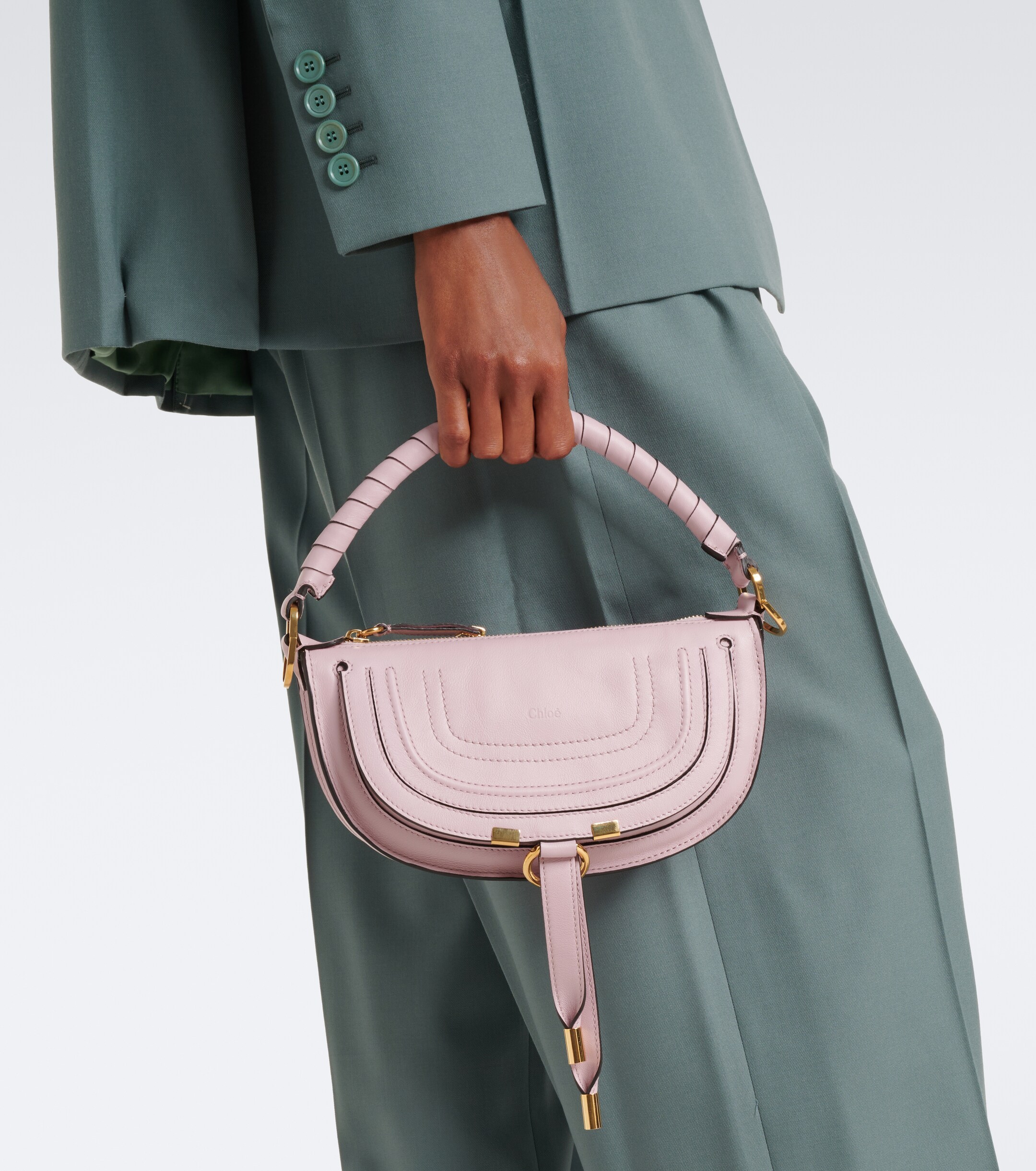 Chloé Marcie Small leather shoulder bag