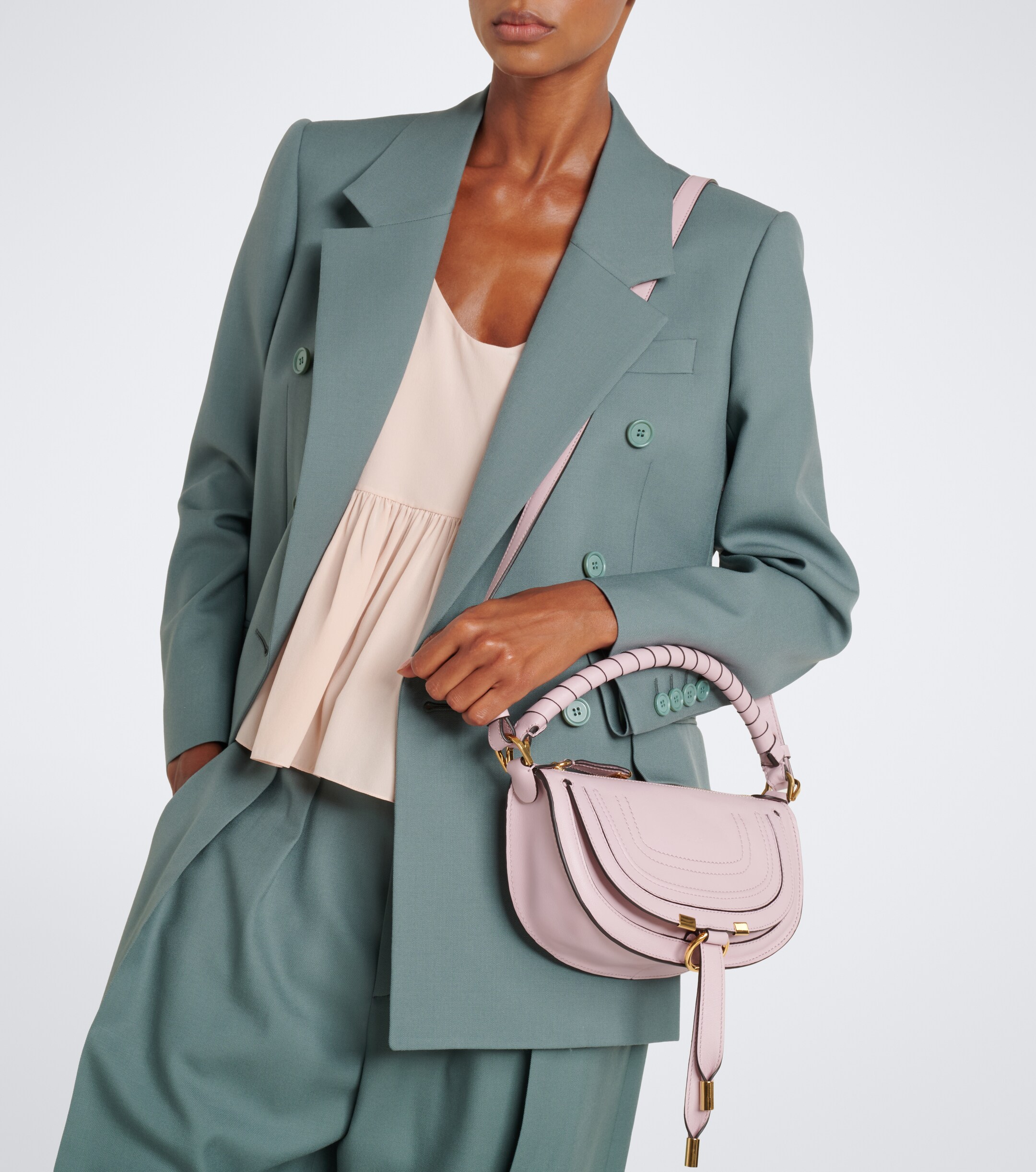 Chloé Marcie Small leather shoulder bag