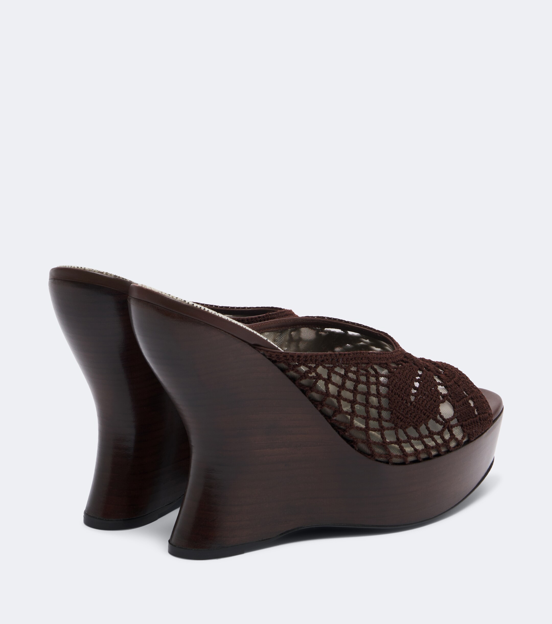 Magda Butrym Magda Butrym Crochet wedge mules