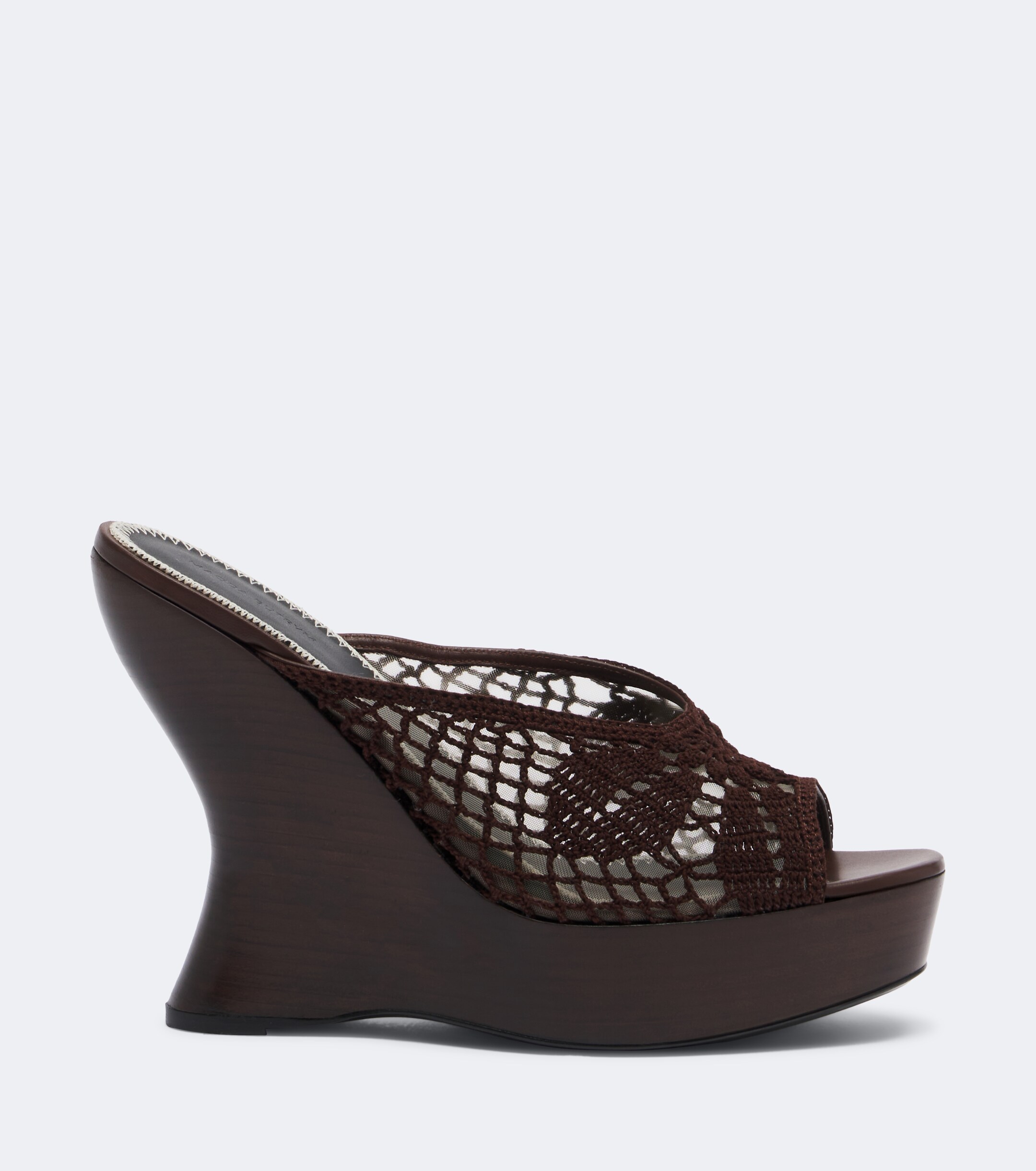Magda Butrym Magda Butrym Crochet wedge mules