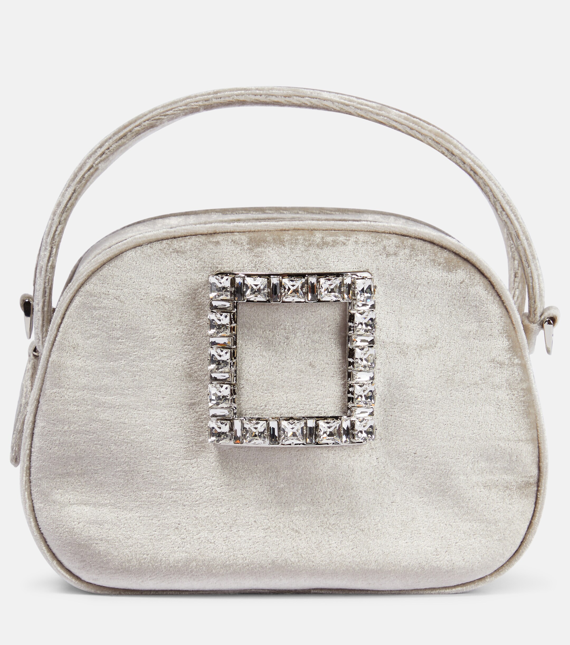 ROGER VIVIER Viv' Ladybug velvet shoulder bag
