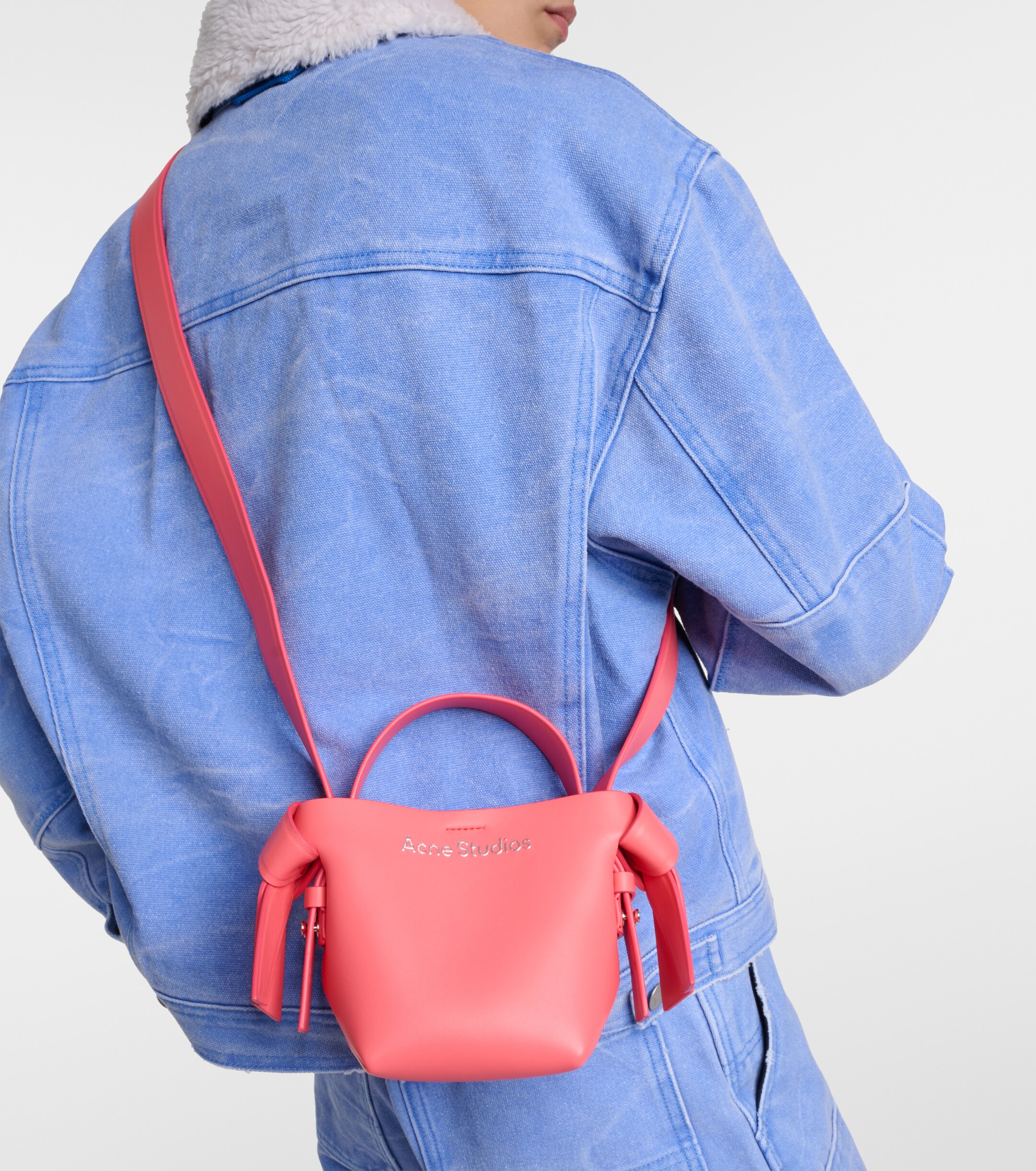 Acne Studios Musubi Mini leather crossbody bag