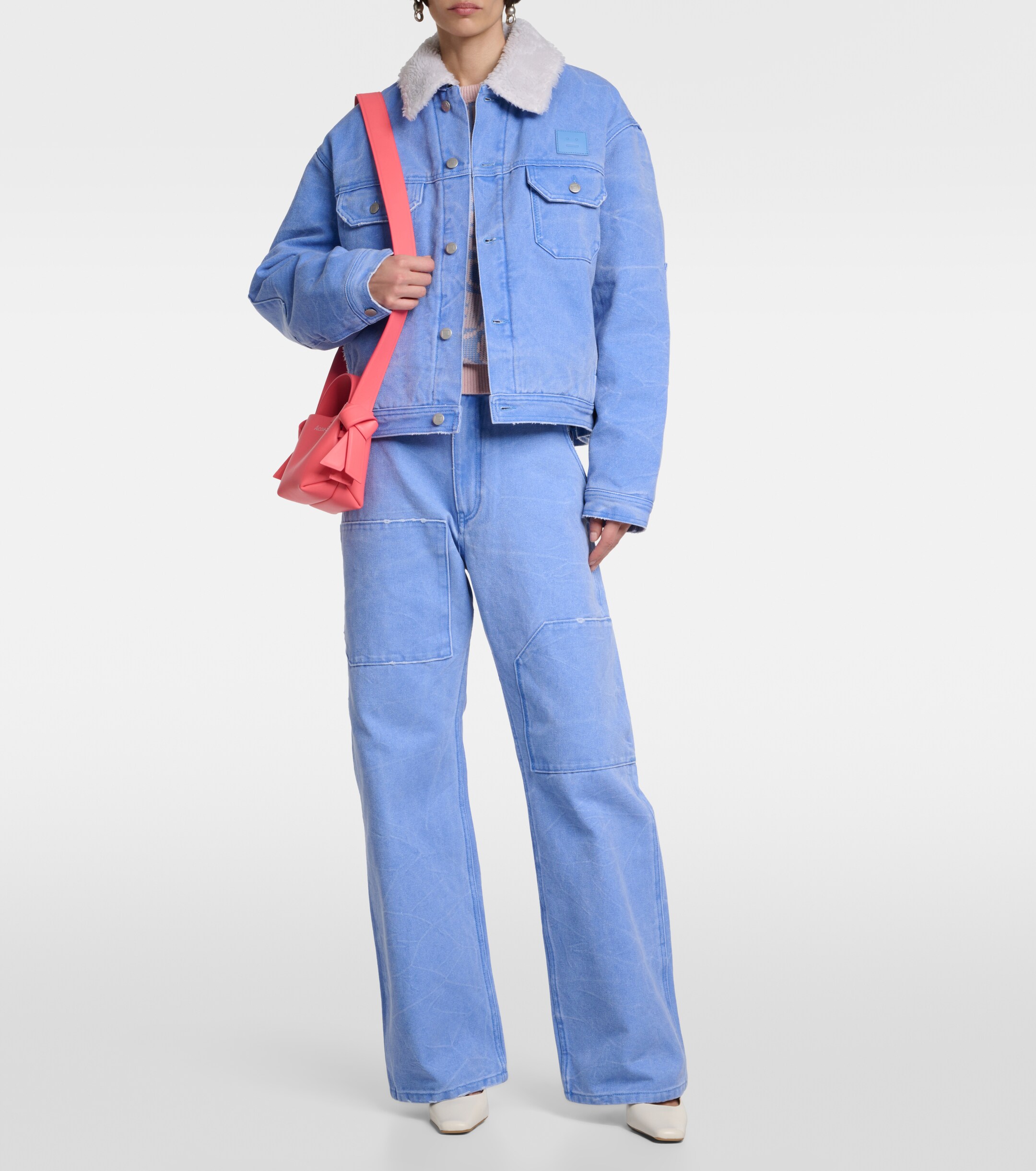 Acne Studios Musubi Mini leather crossbody bag