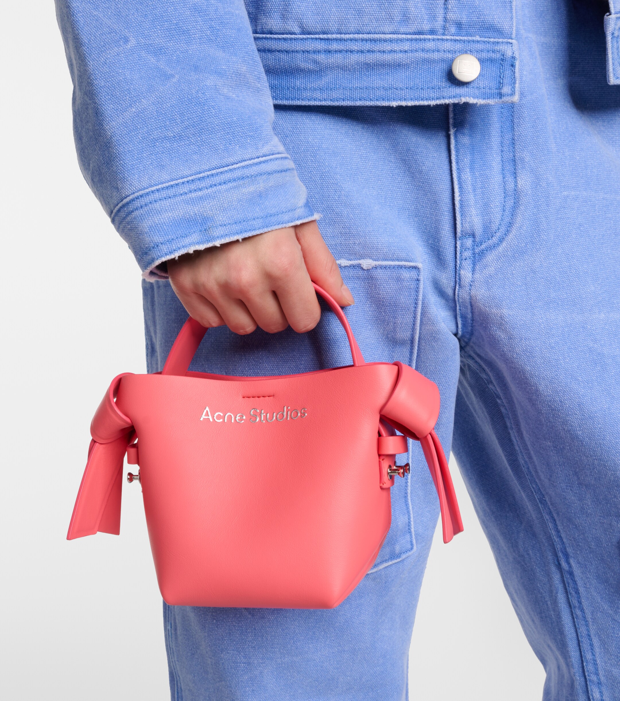 Acne Studios Musubi Mini leather crossbody bag