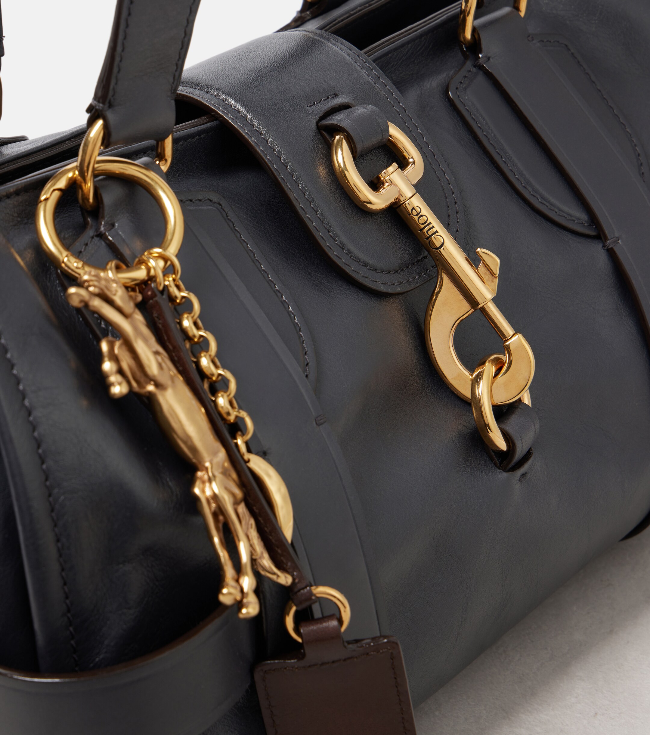Chloé Kerala 25 Large leather shoulder bag