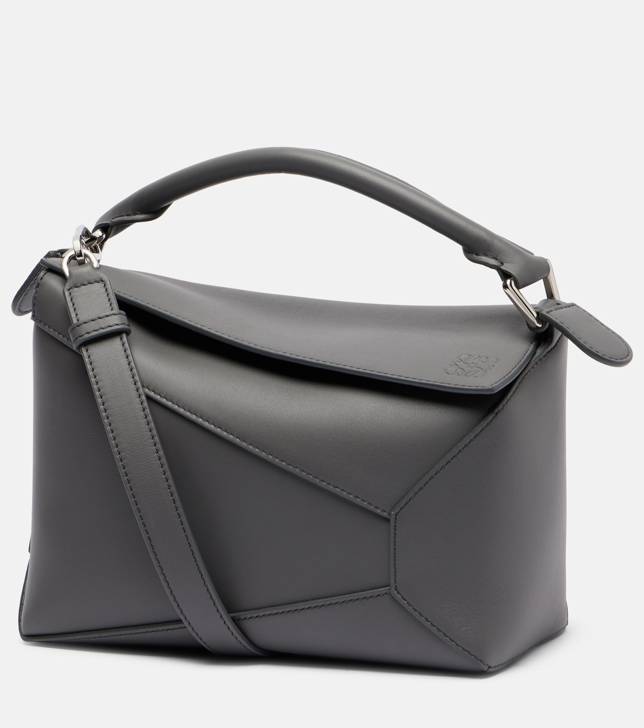 Loewe Puzzle Edge Small leather top-handle bag