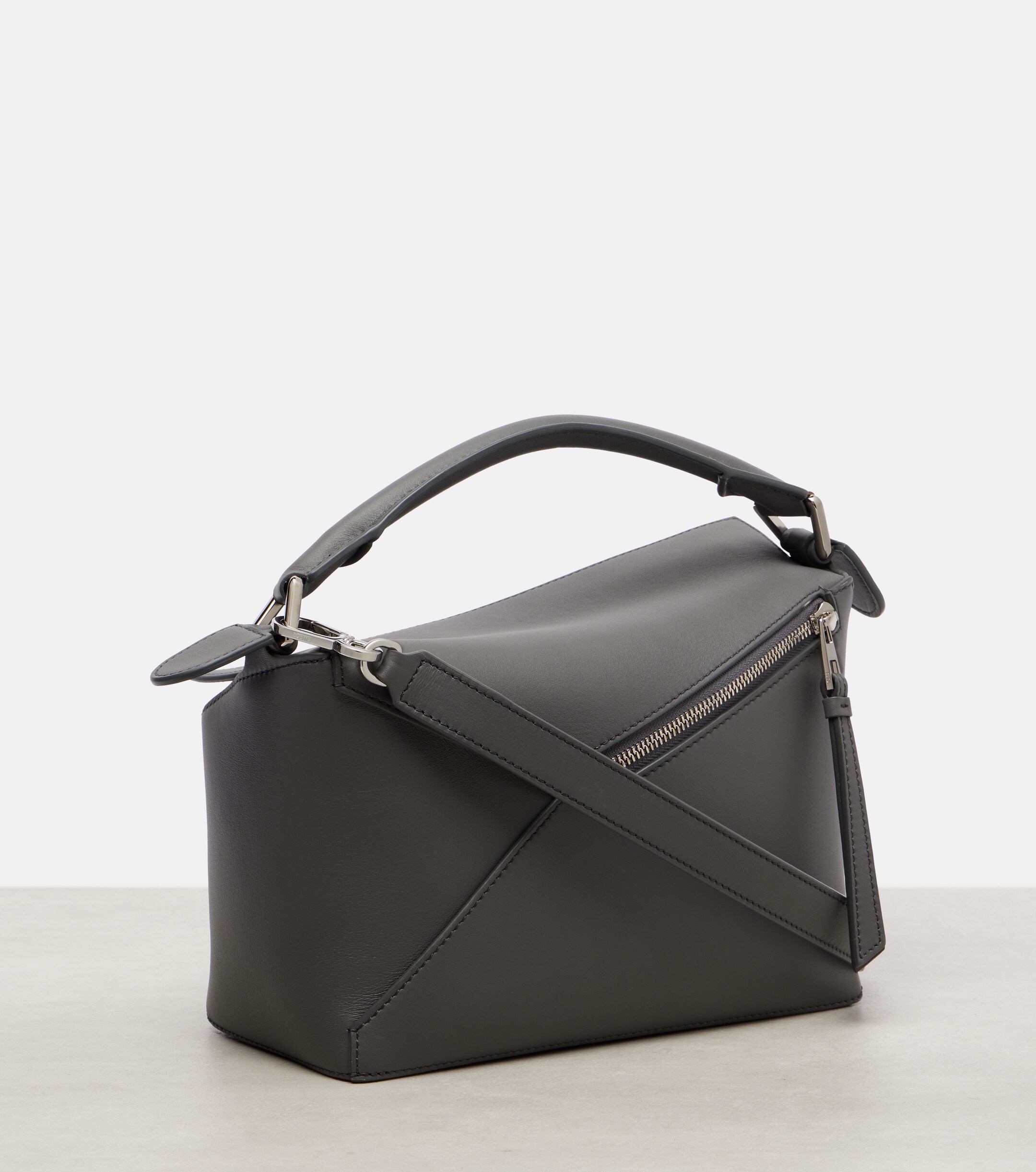 Loewe Puzzle Edge Small leather top-handle bag
