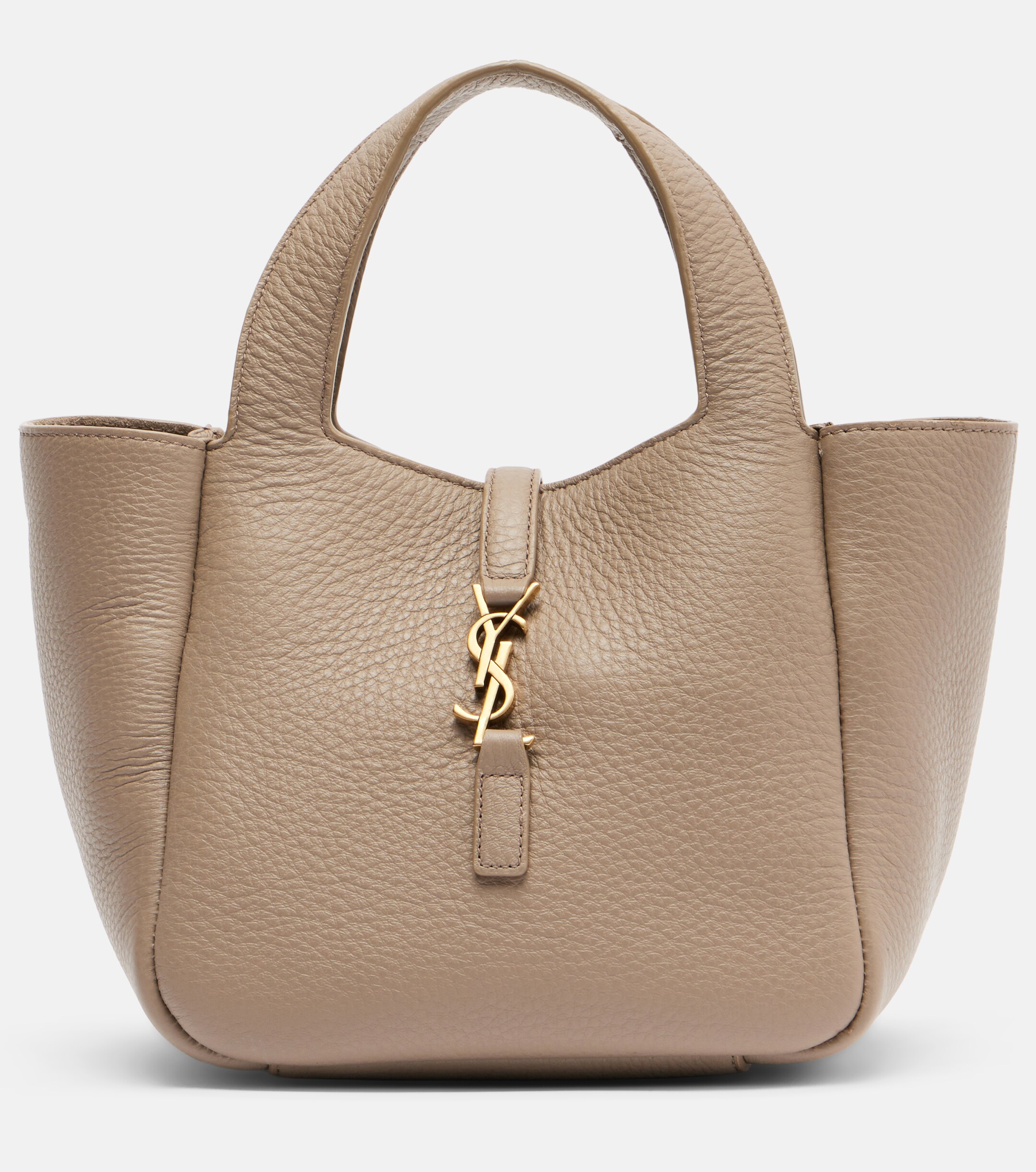Saint Laurent Le 5 à 7 Bea Baby leather top-handle bag
