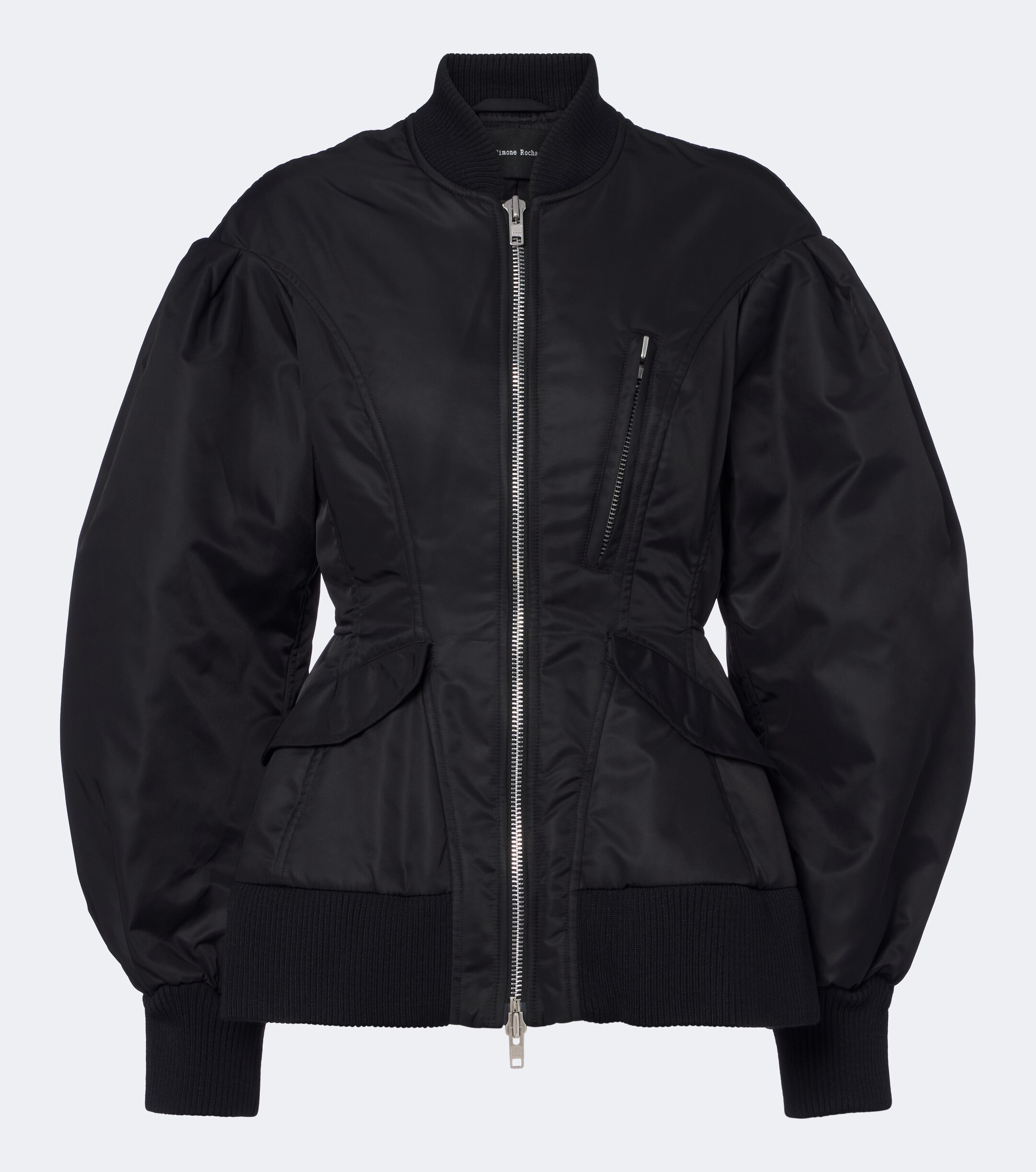 Simone Rocha Simone Rocha Padded satin bomber jacket