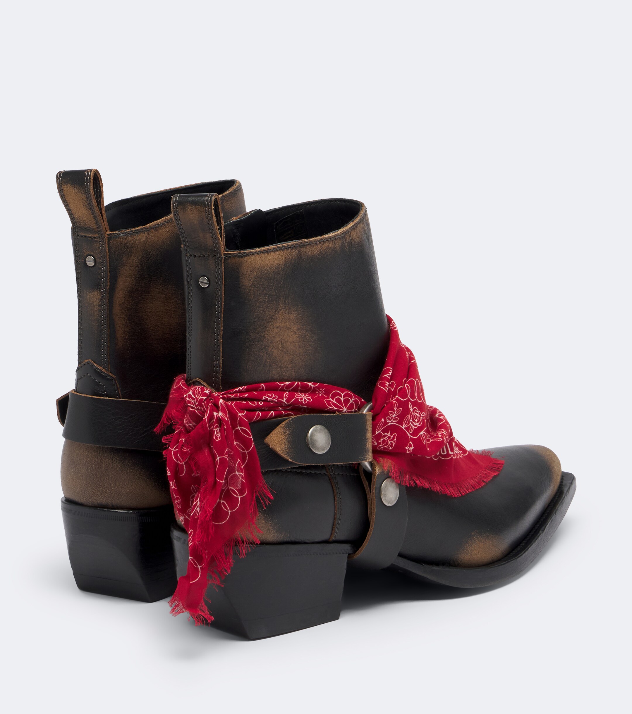 Golden Goose Golden Goose Debbie leather cowboy boots