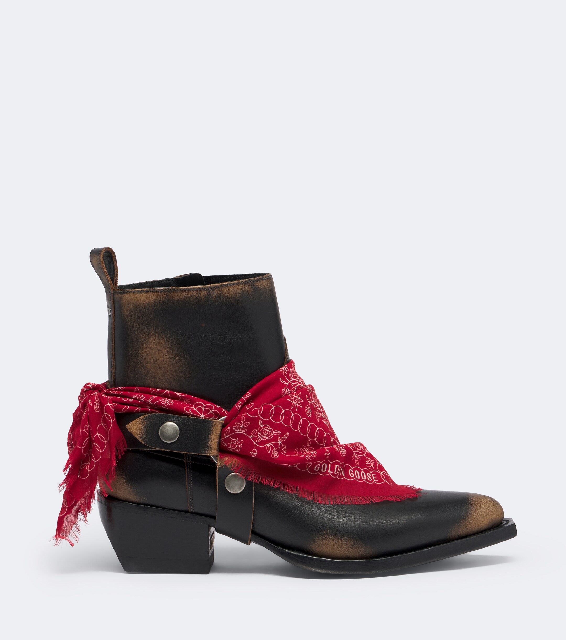Golden Goose Golden Goose Debbie leather cowboy boots