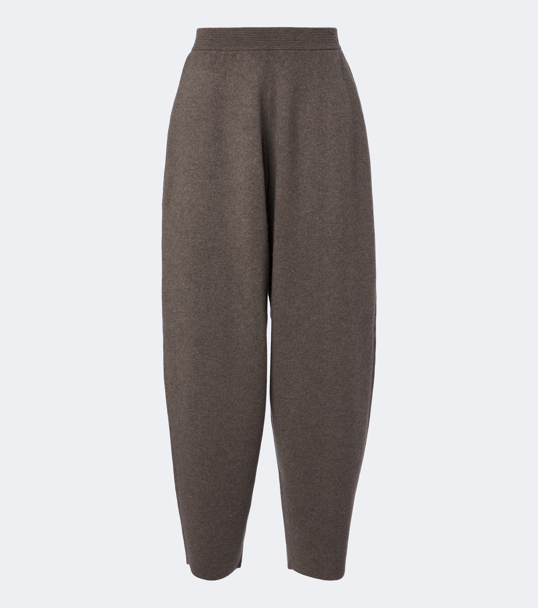 arch4 Arch4 Hayden knitted cashmere barrel-leg pants