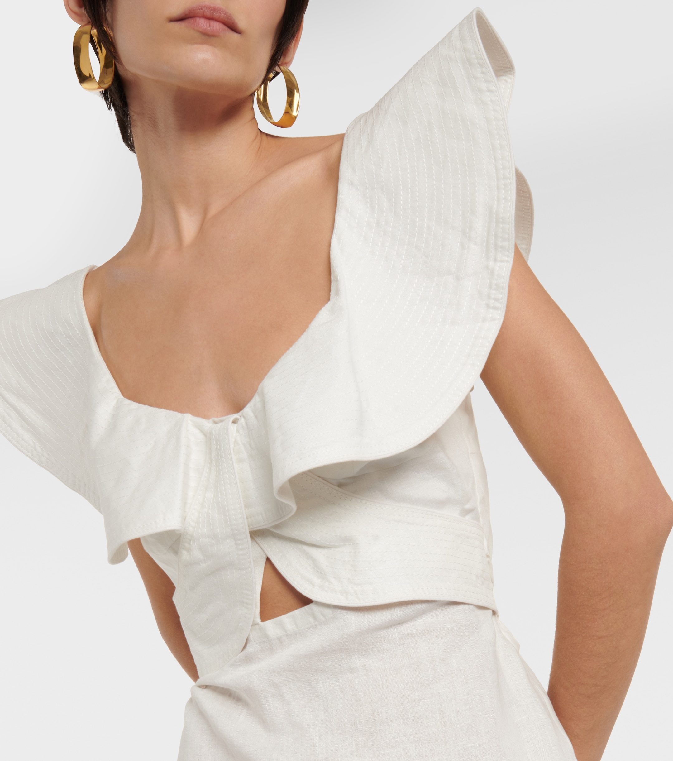 manning cartell asymmetric dress Manning Cartel | Asymmetrical Gown - Red main image 1