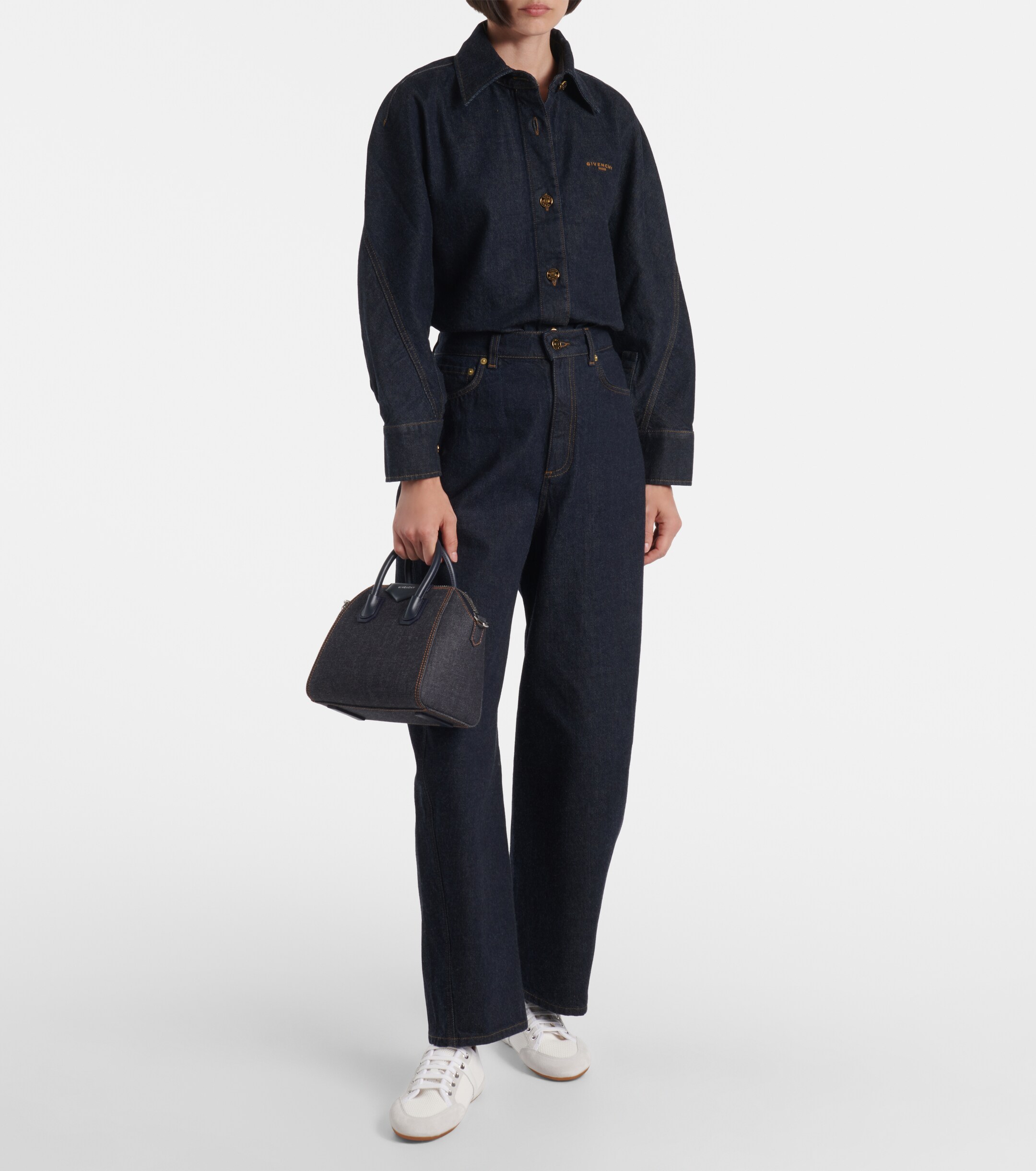 Givenchy Antigona Mini denim tote bag