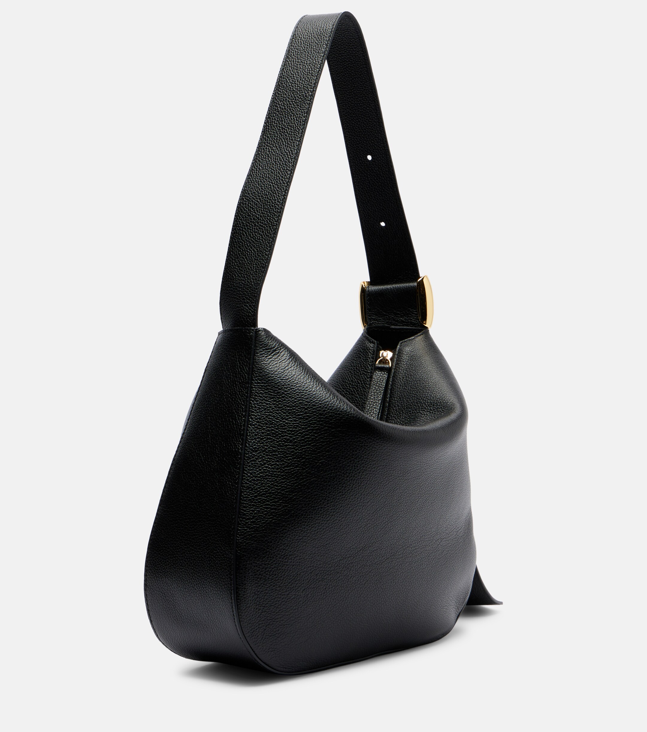 AMANU Zambia leather shoulder bag