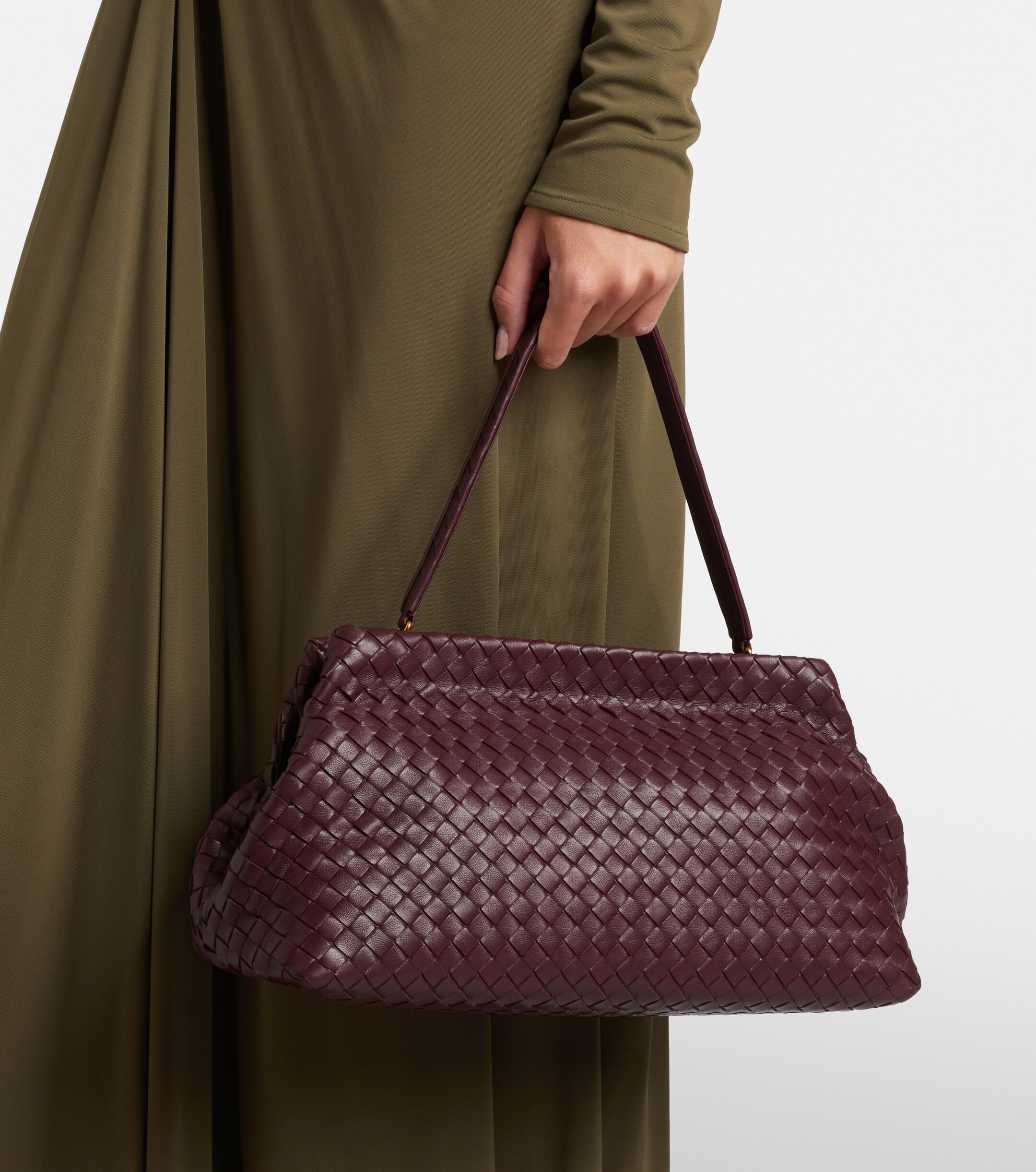 Bottega Veneta The 1998 Intrecciato leather bowling bag