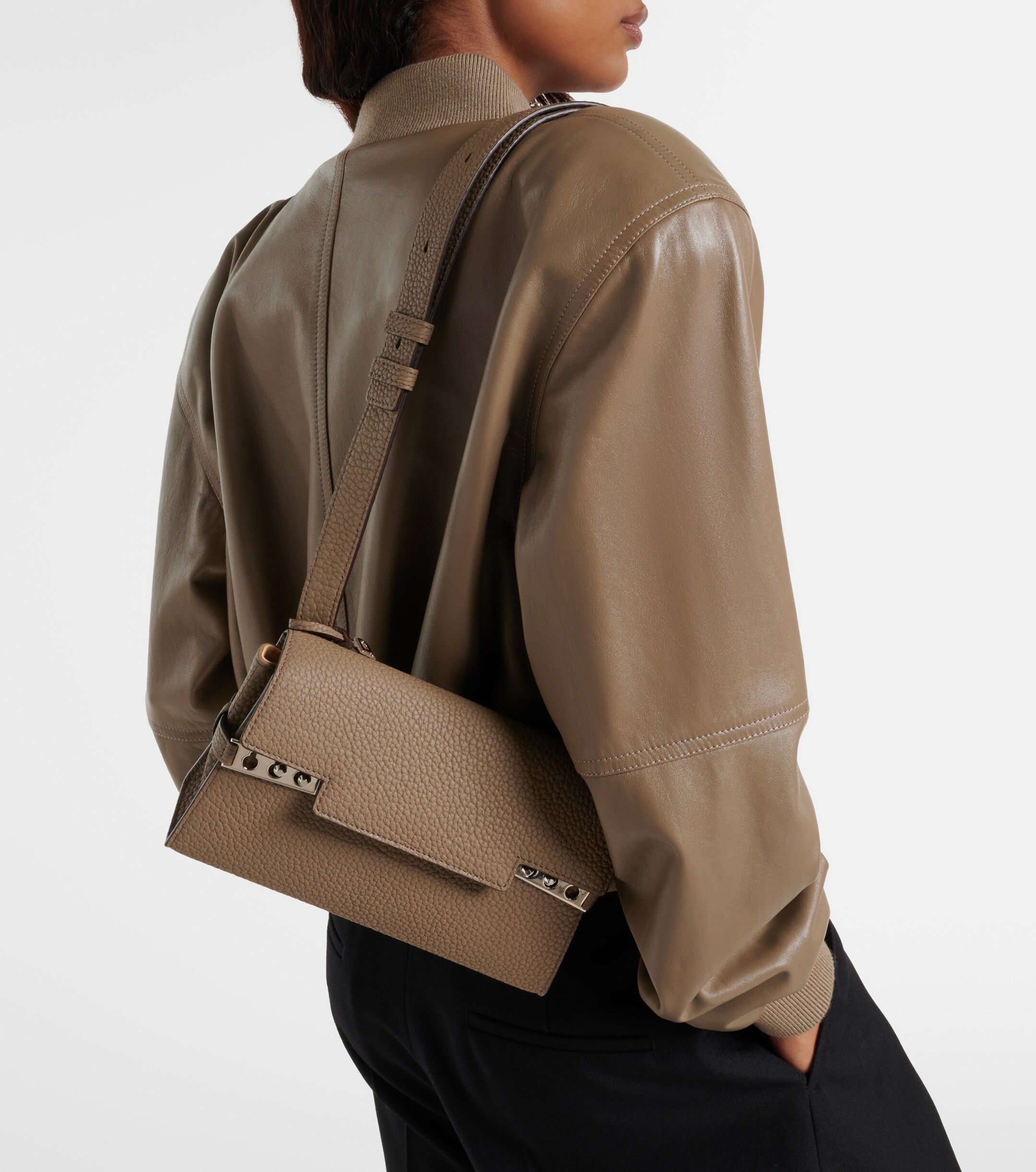 Delvaux Tempête City Small leather crossbody bag thumbnail