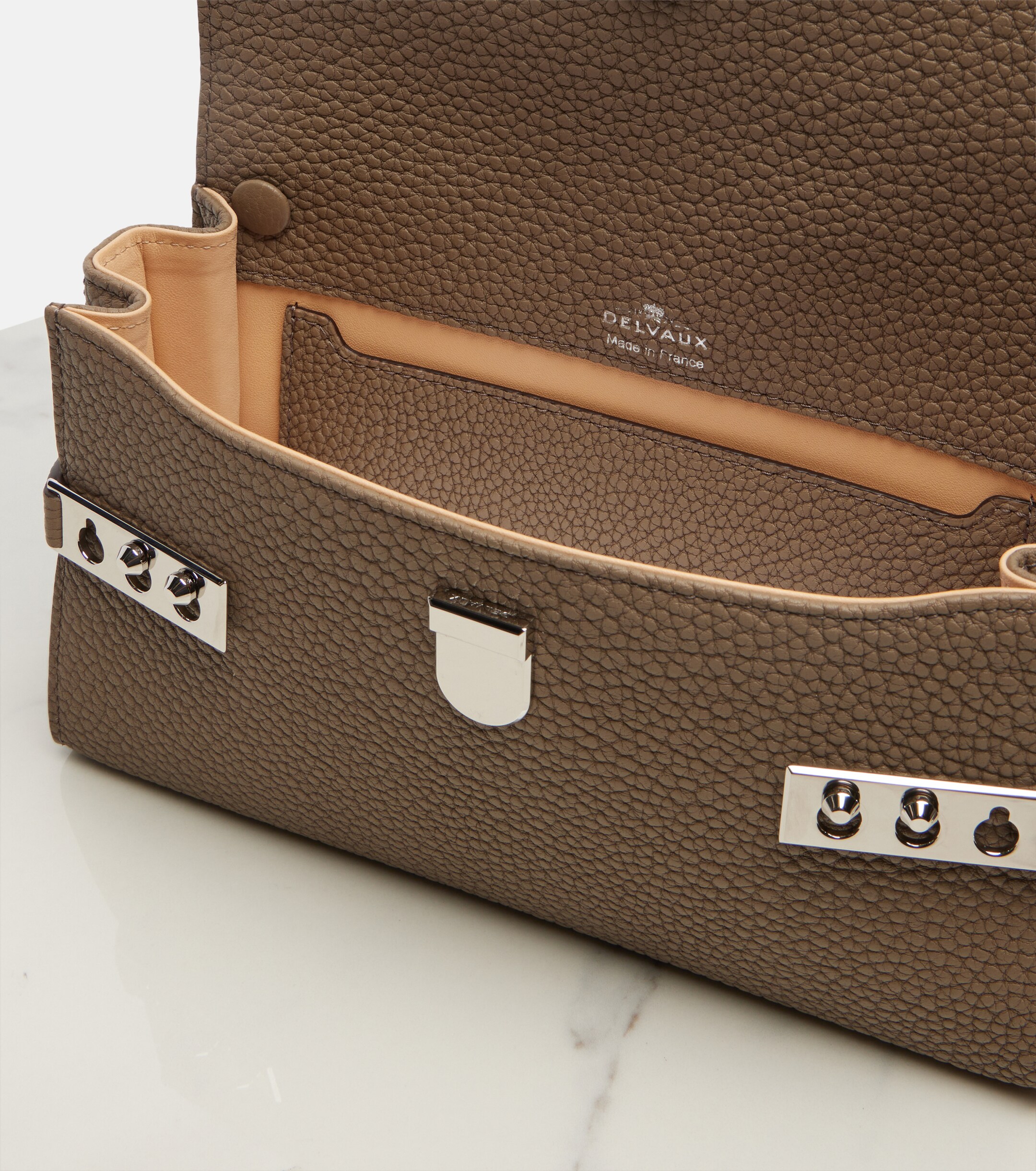 Delvaux Tempête City Small leather crossbody bag thumbnail