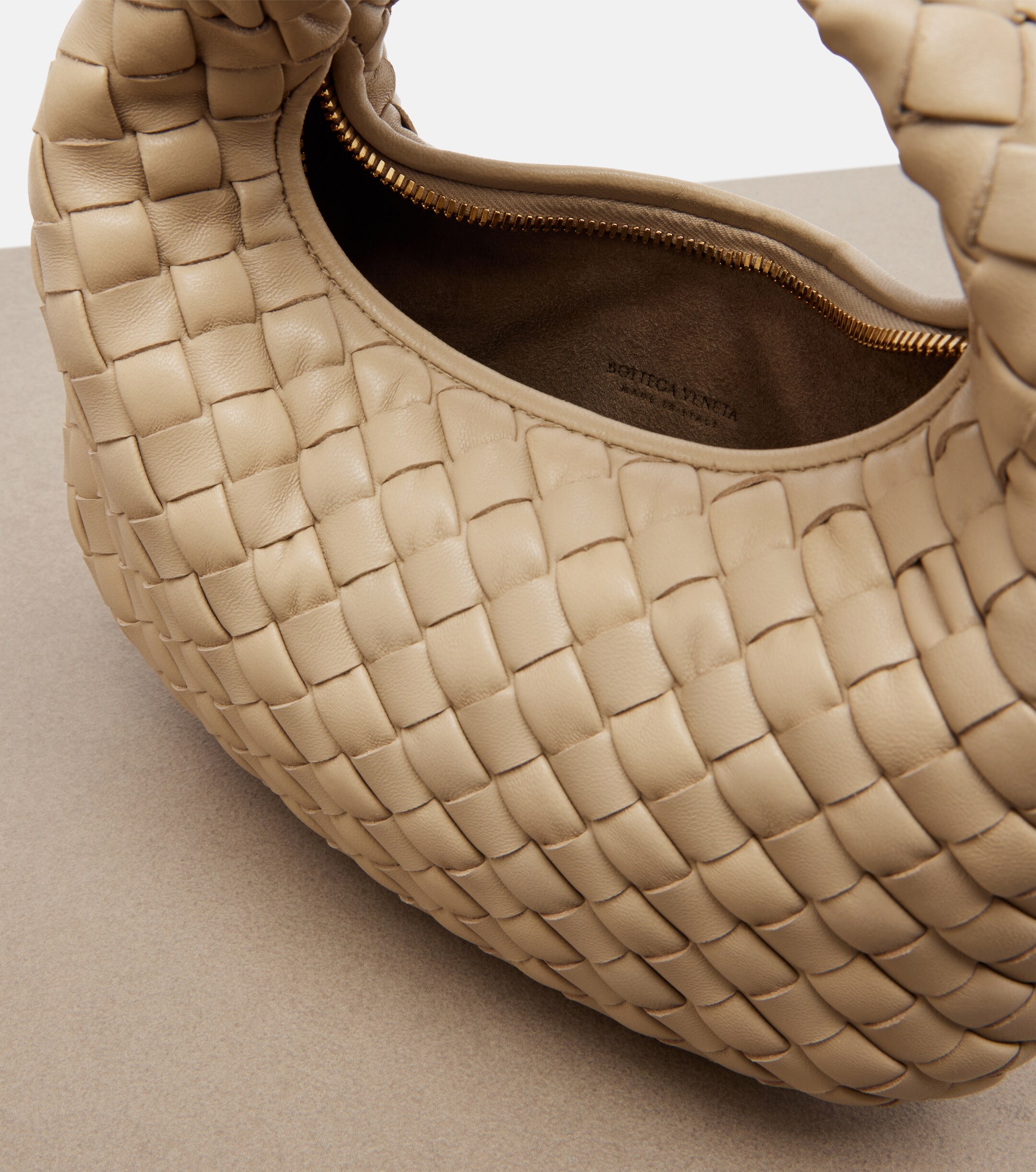 Bottega Veneta Baby Veneta Intrecciato leather top-handle bag