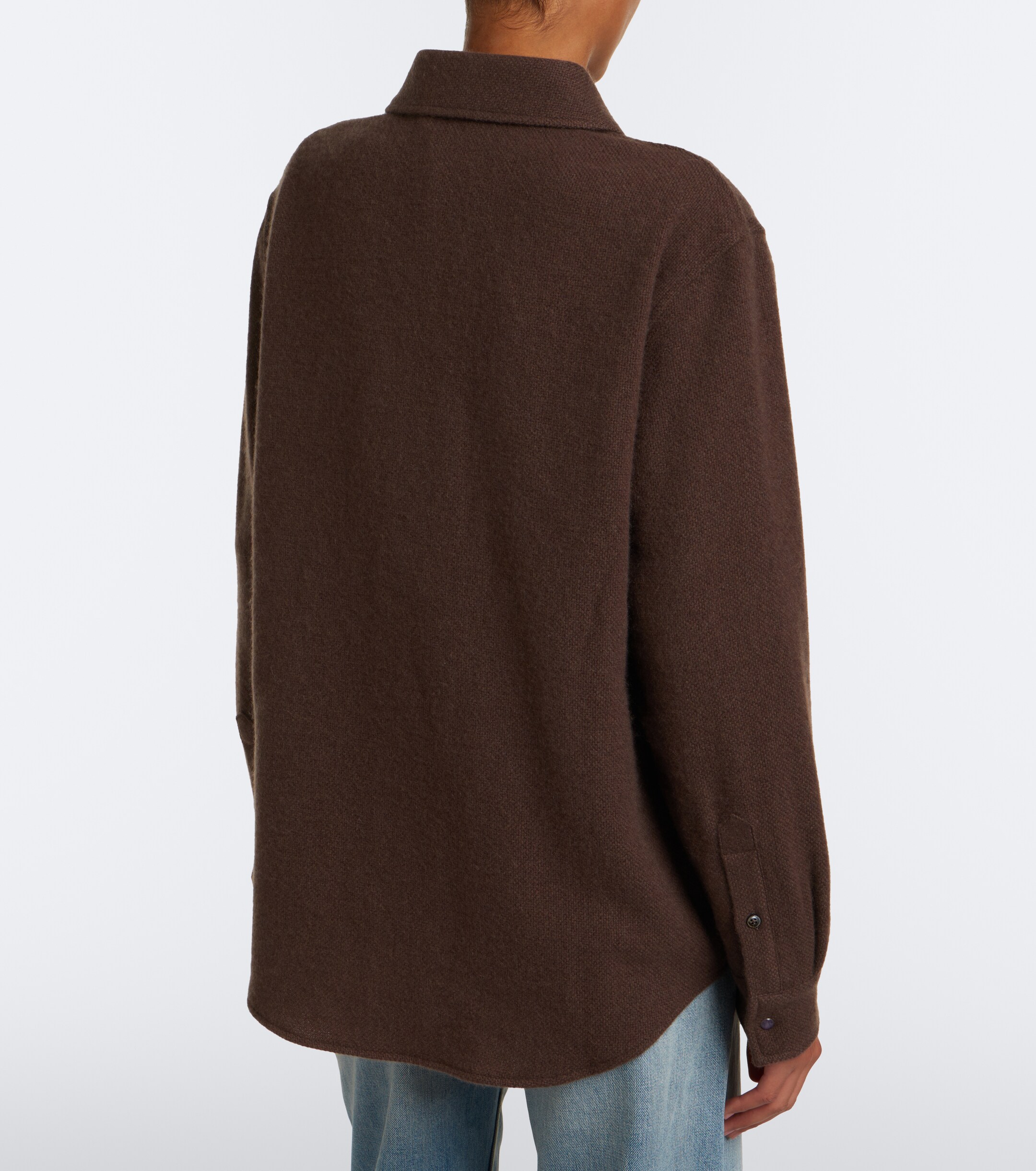 God's True Cashmere God's True Cashmere Cashmere shirt with amethysts