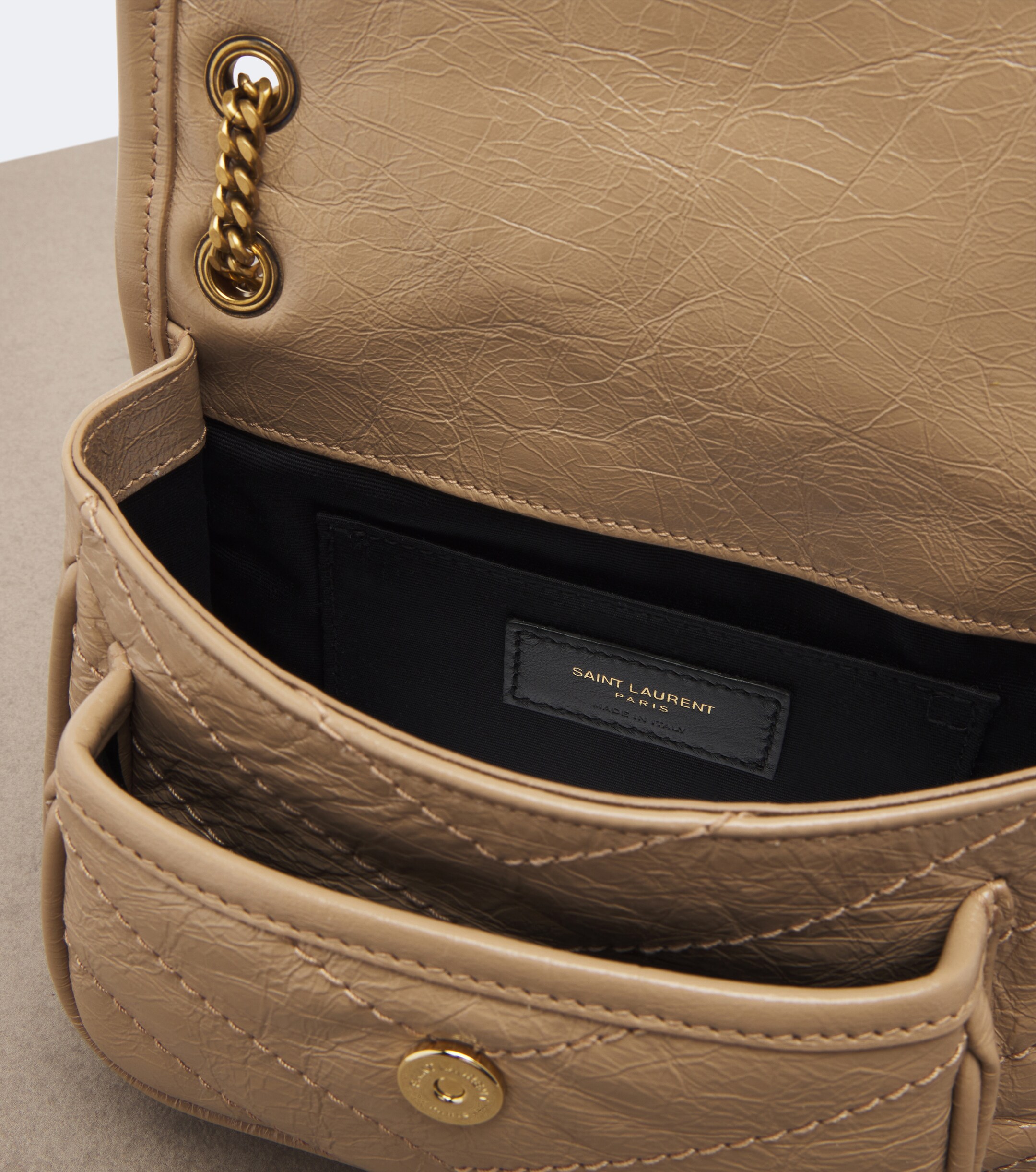 Saint Laurent Niki Mini leather shoulder bag