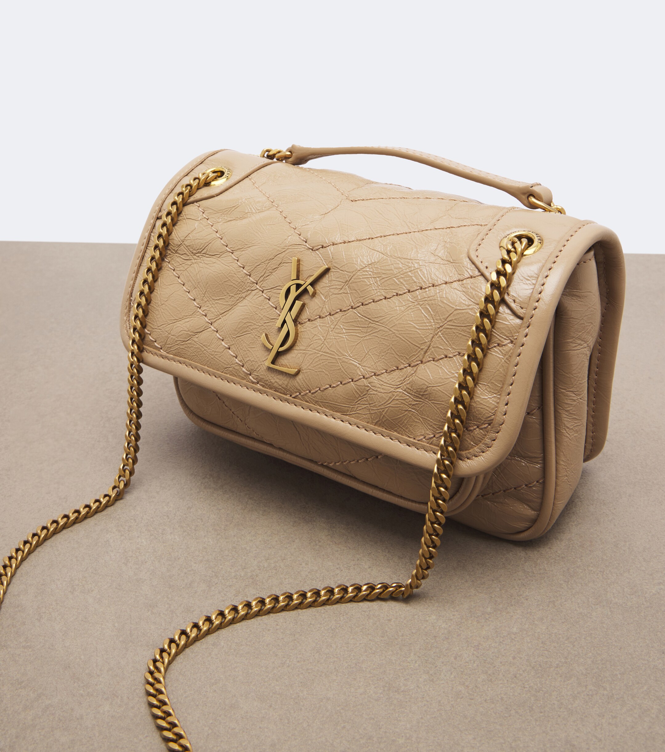 Saint Laurent Niki Mini leather shoulder bag