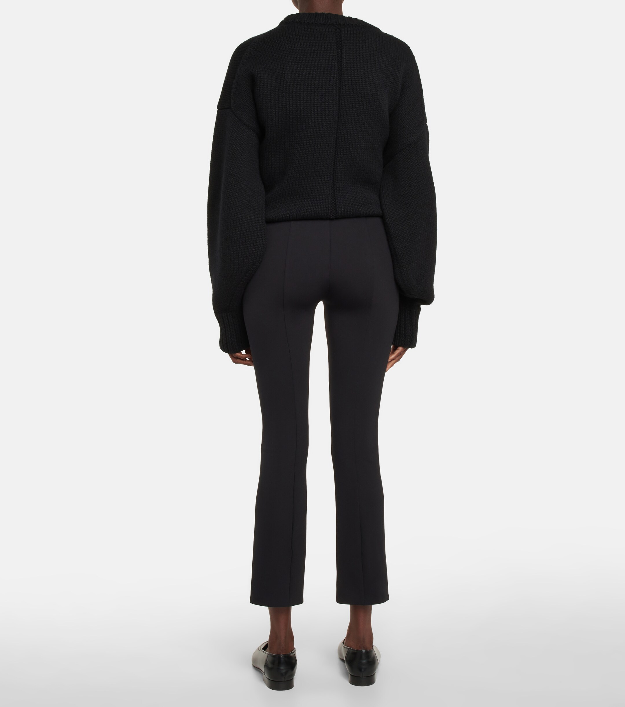 The Row Thilde stretch-jersey leggings