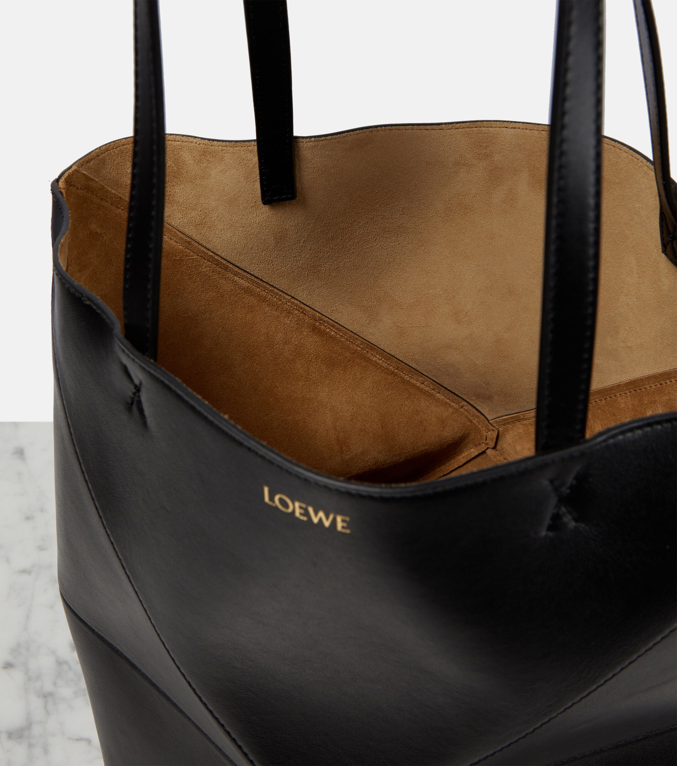 Loewe Puzzle Fold Medium leather tote bag