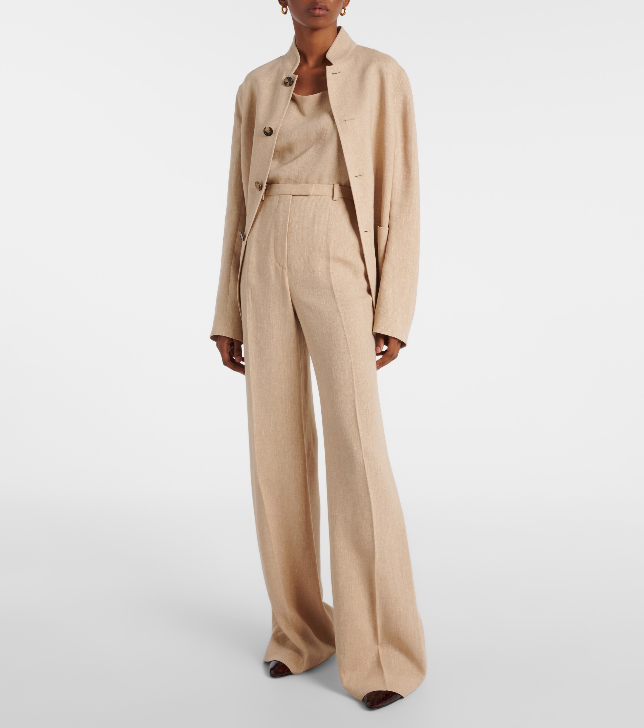 Loro Piana - Spagna linen crêpe jacket | Plush