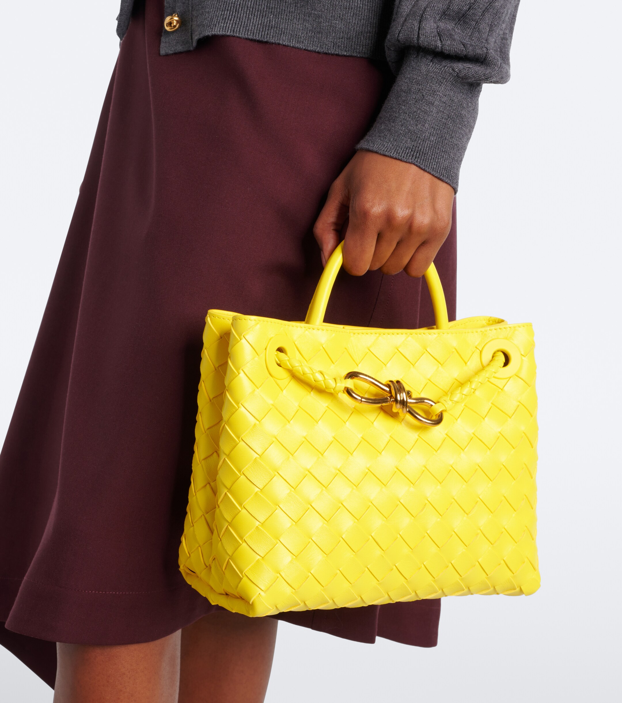Bottega Veneta Andiamo Small leather tote bag