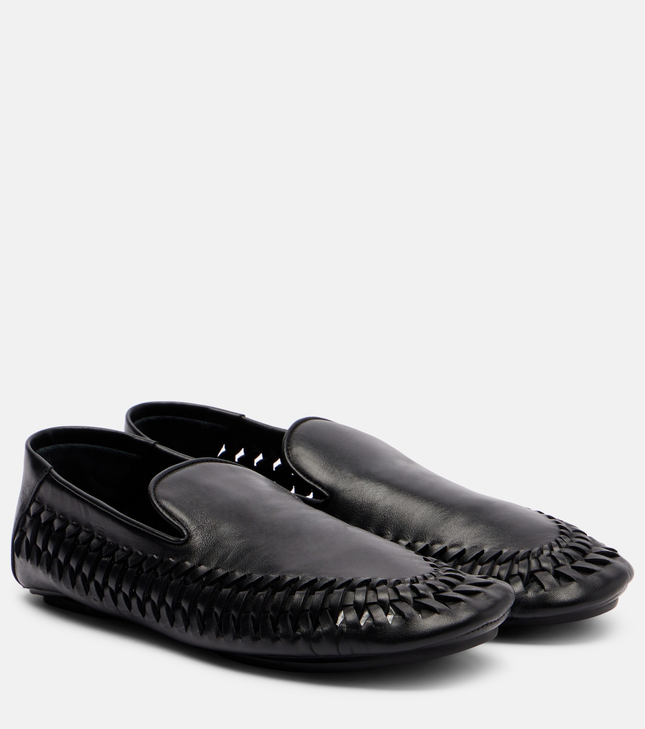 Proenza Schouler Whip leather loafers