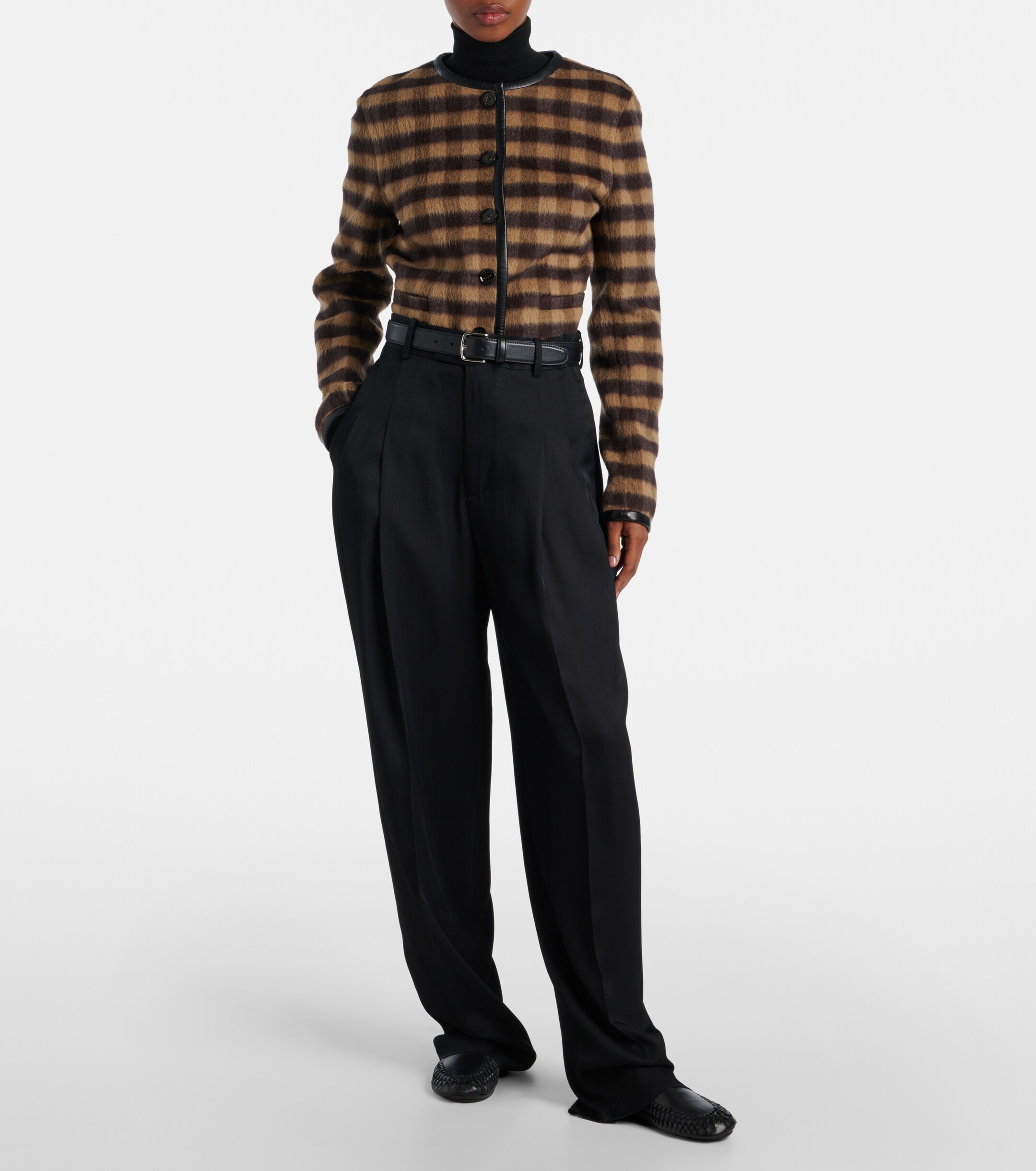 Proenza Schouler Whip leather loafers