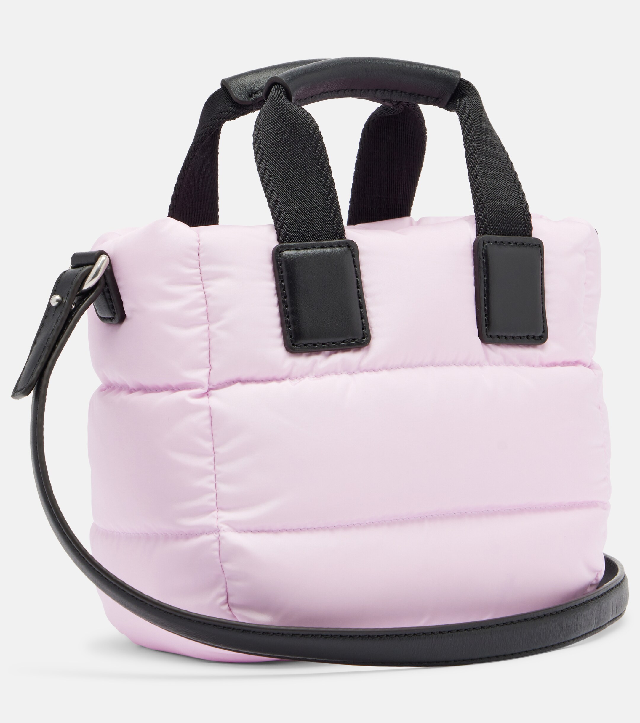 Moncler Cardoc Micro down top-handle bag