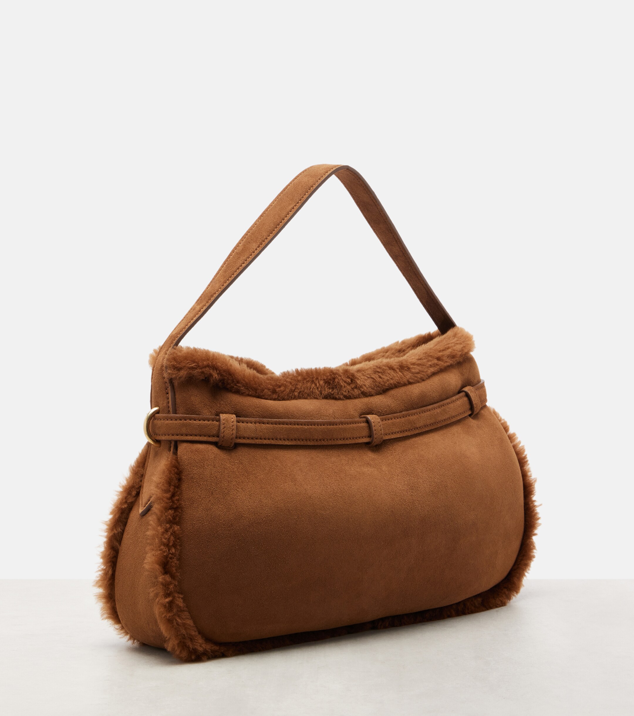 Miu Miu Aventure suede shoulder bag