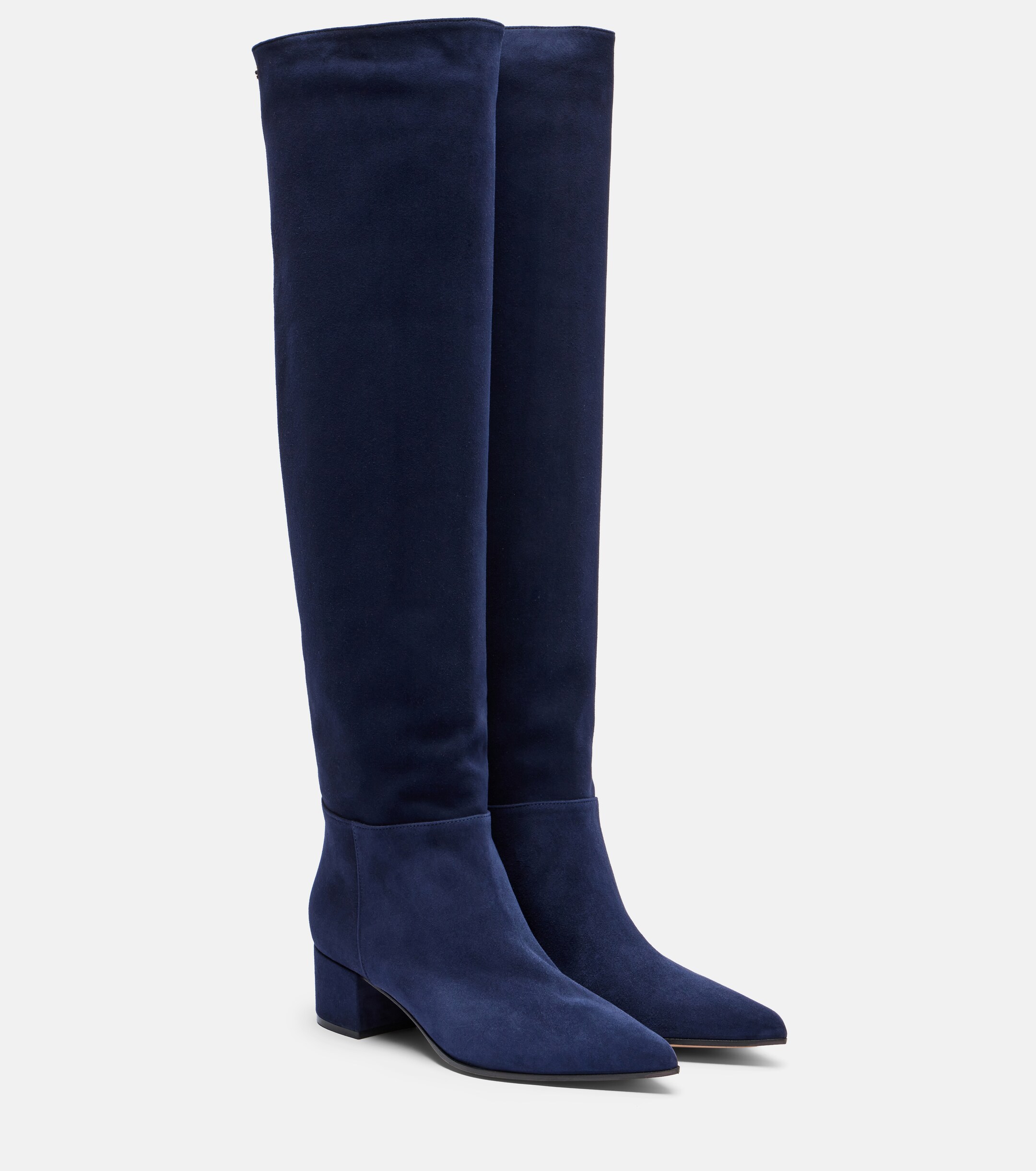 GIANVITO ROSSI Gianvito Rossi Suede knee-high boots