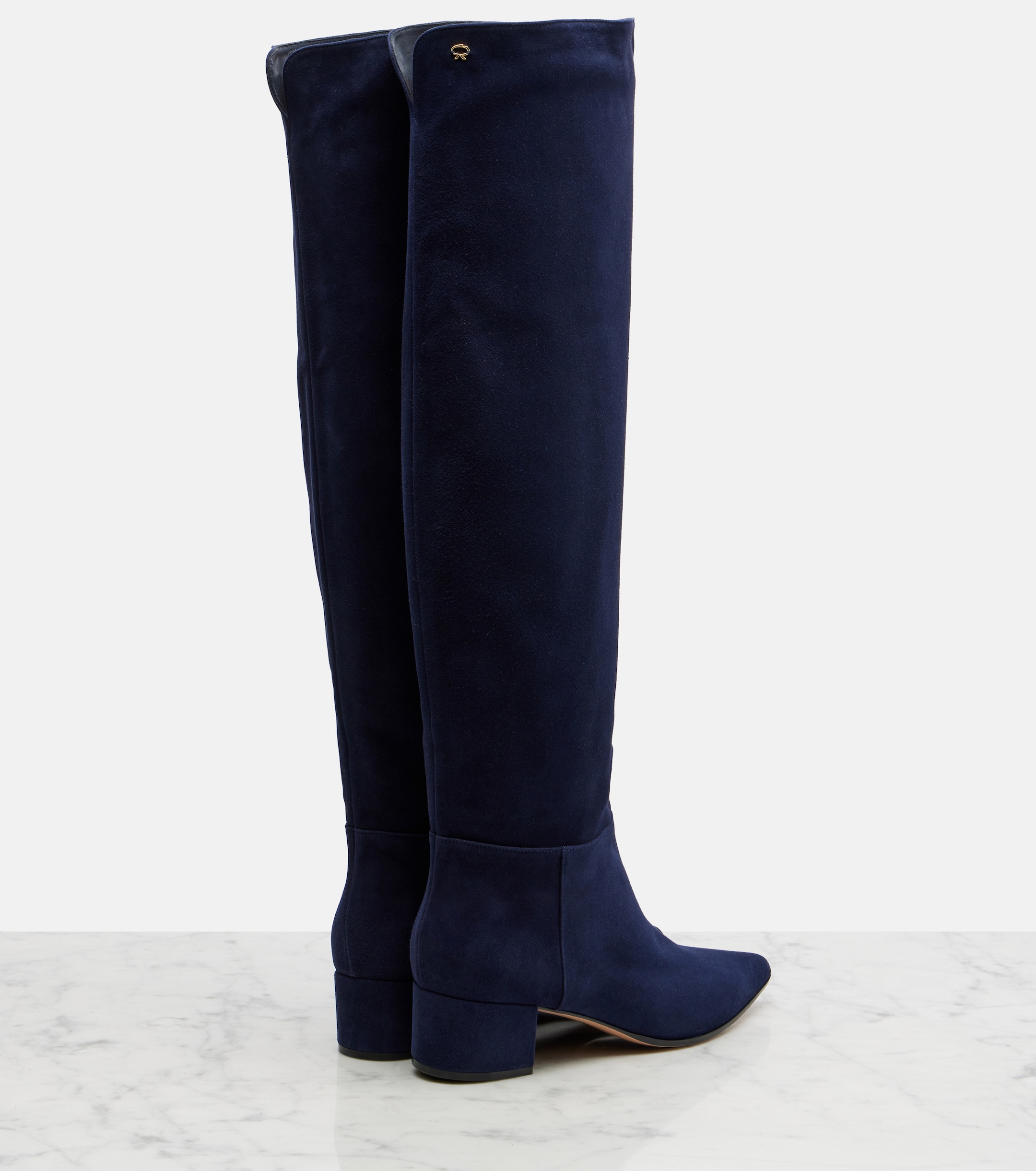 GIANVITO ROSSI Gianvito Rossi Suede knee-high boots